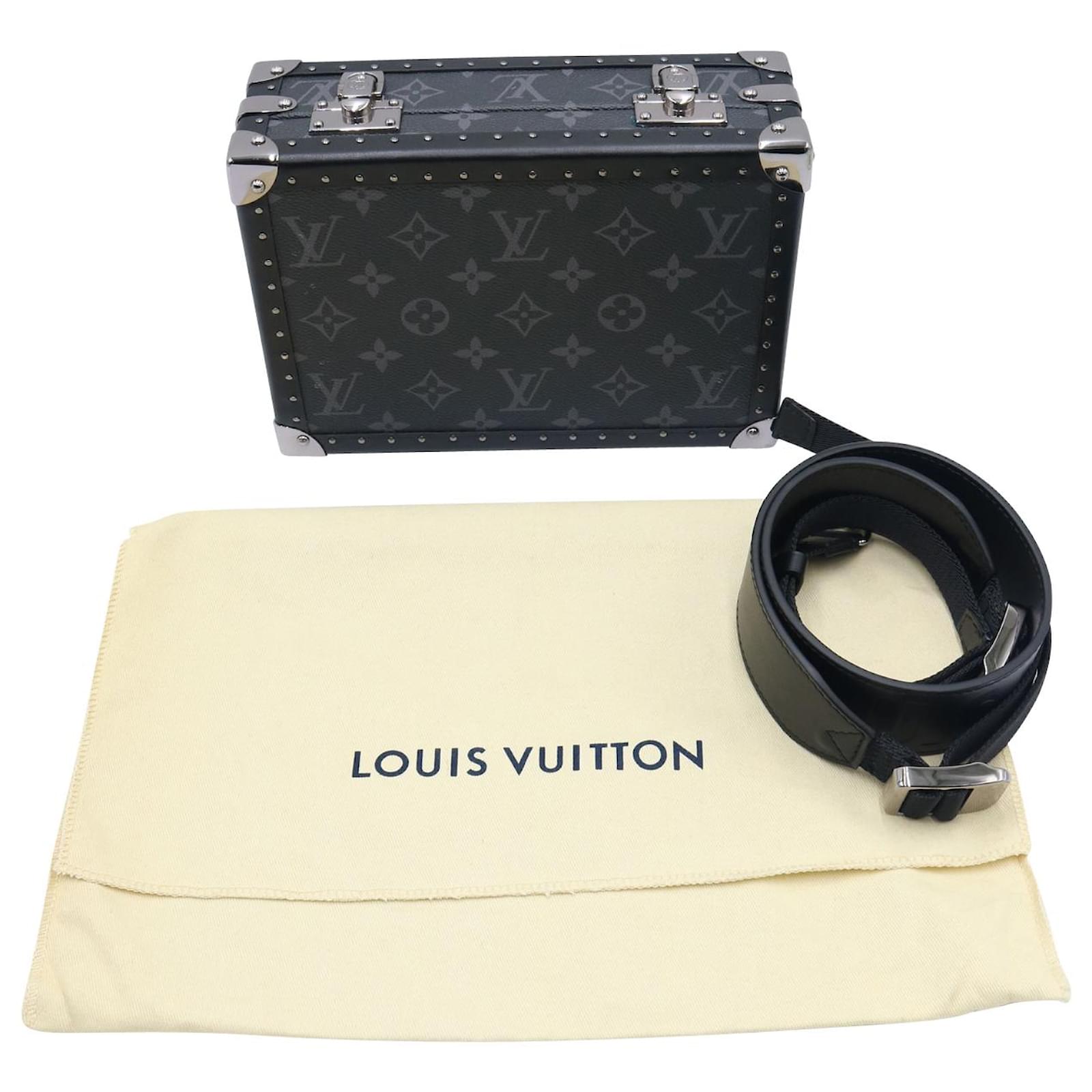 Louis Vuitton Clutch Box Eclipse Monogram Eclipse