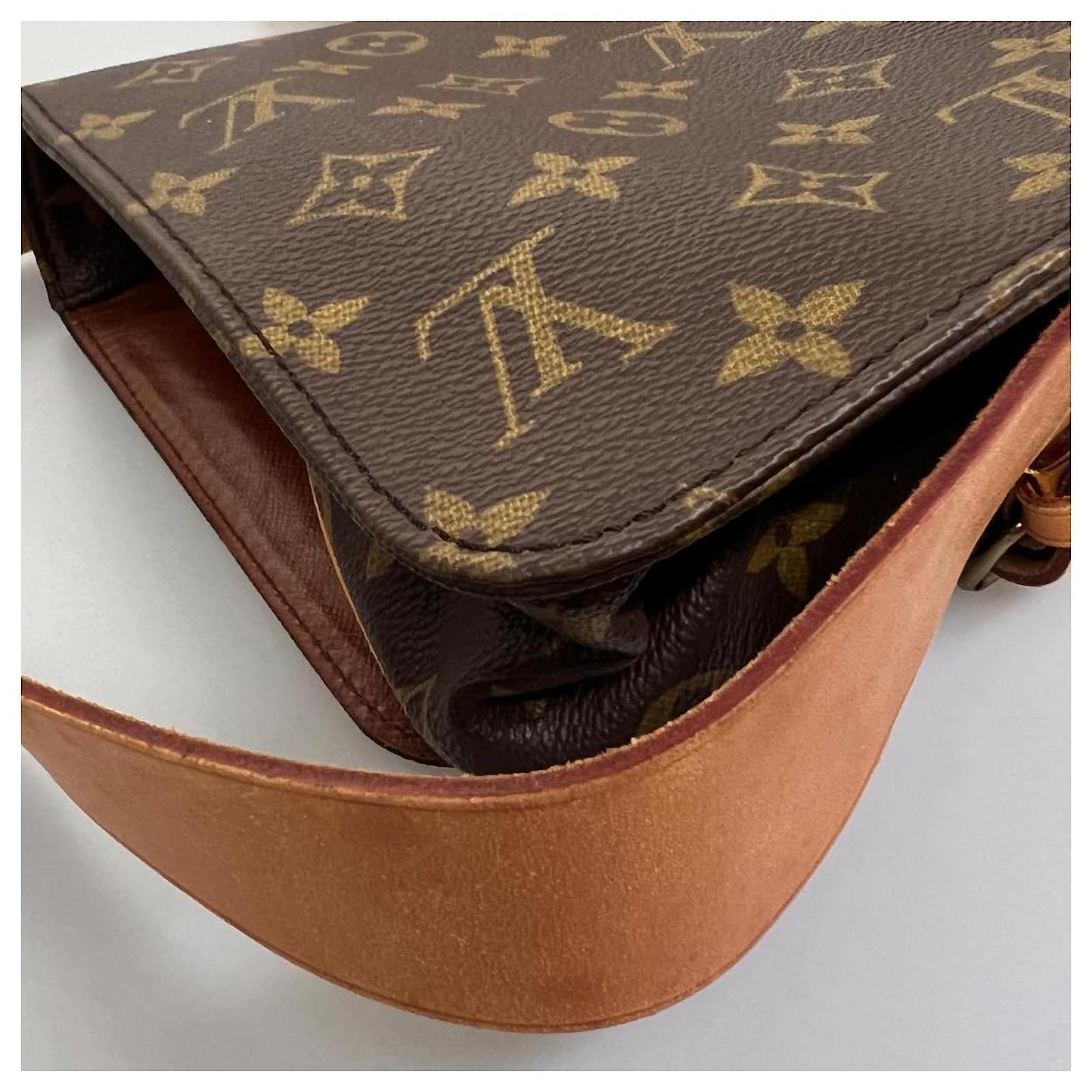 LOUIS VUITTON Monogram Cartouchiere MM Shoulder Bag M51253 LV Auth rz076  Cloth ref.716914 - Joli Closet