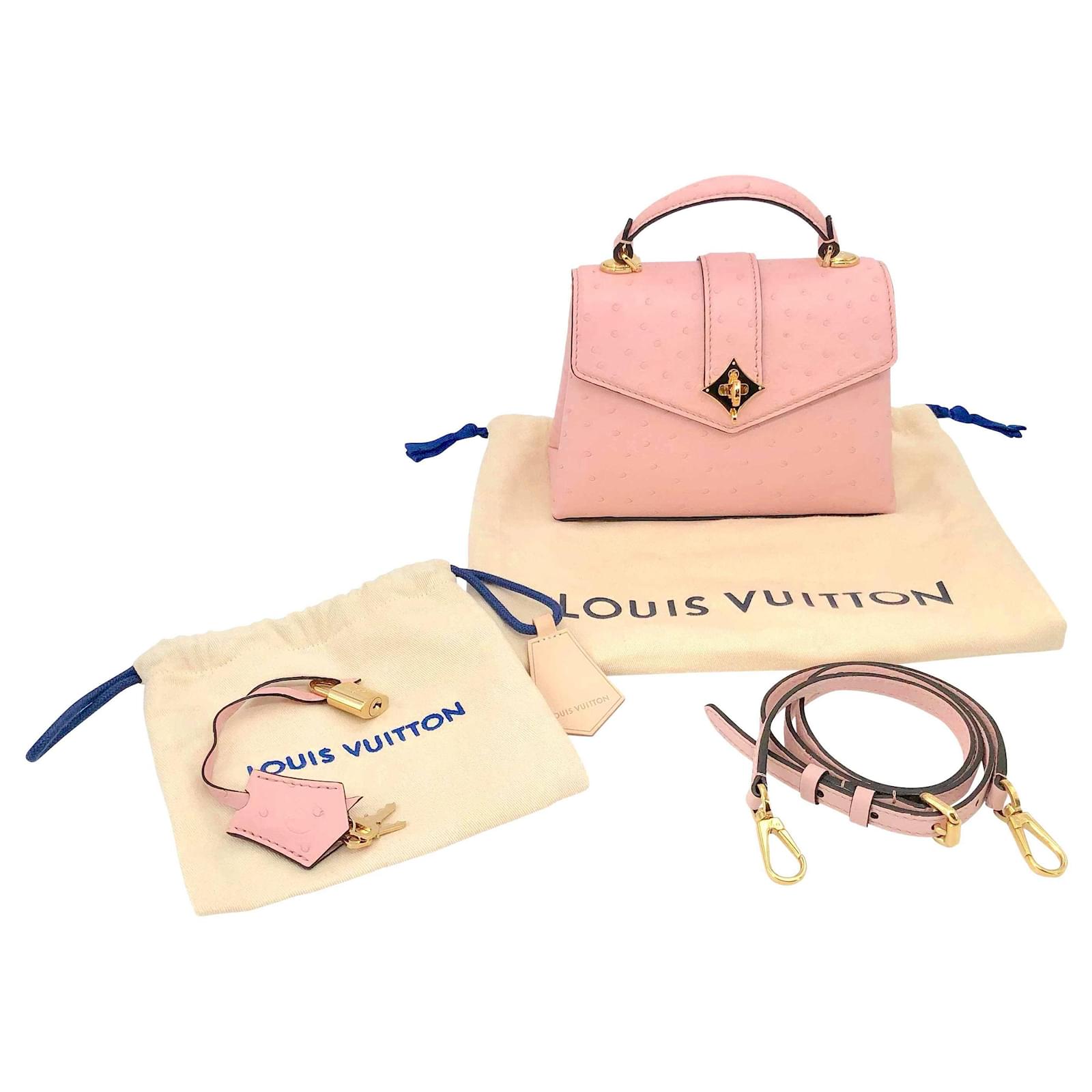 Rose Des Vents Mini Ostrich Leather - Women - Louis Vuitton