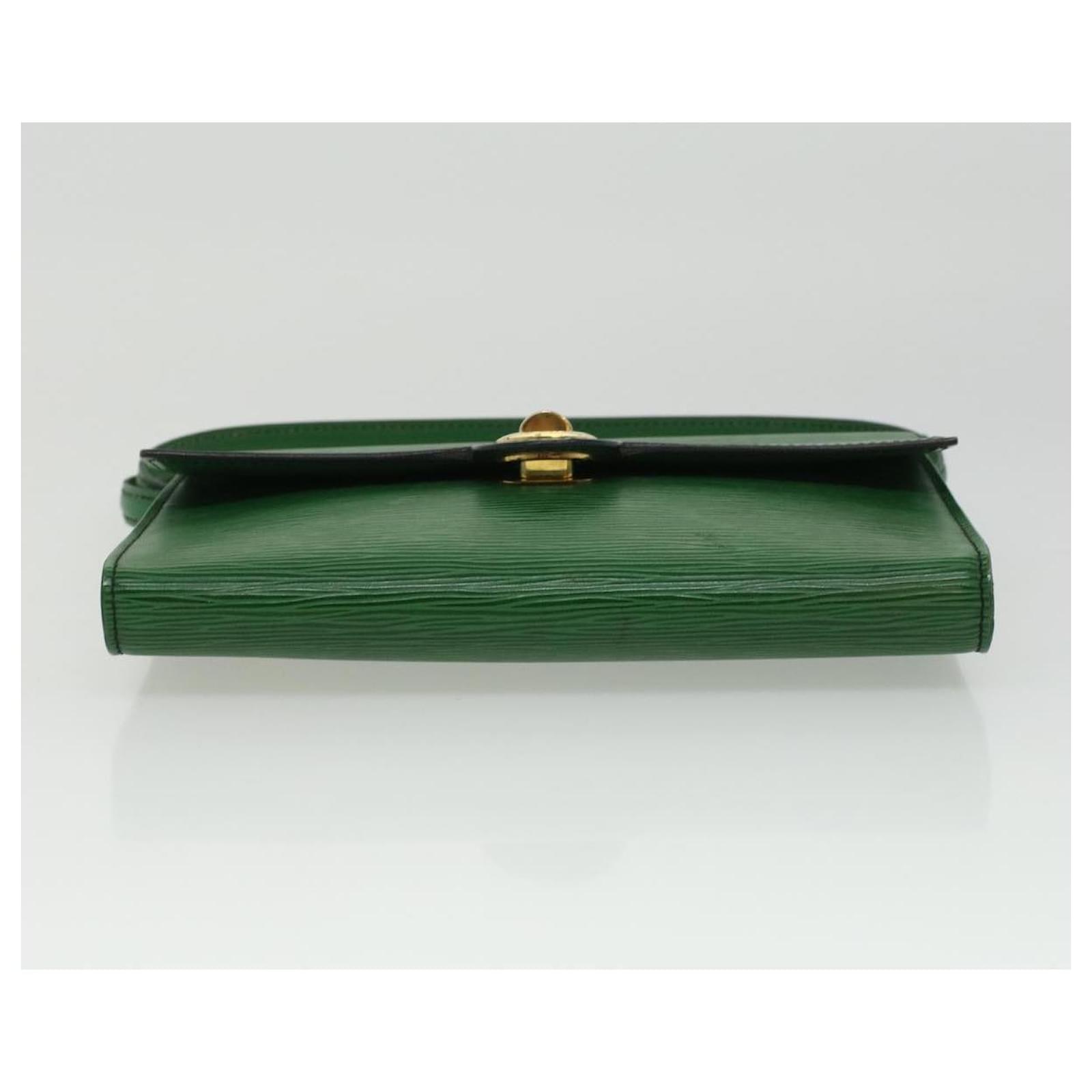 LOUIS VUITTON Epi Arsch 2Way Clutch Shoulder Bag Green M52574 LV