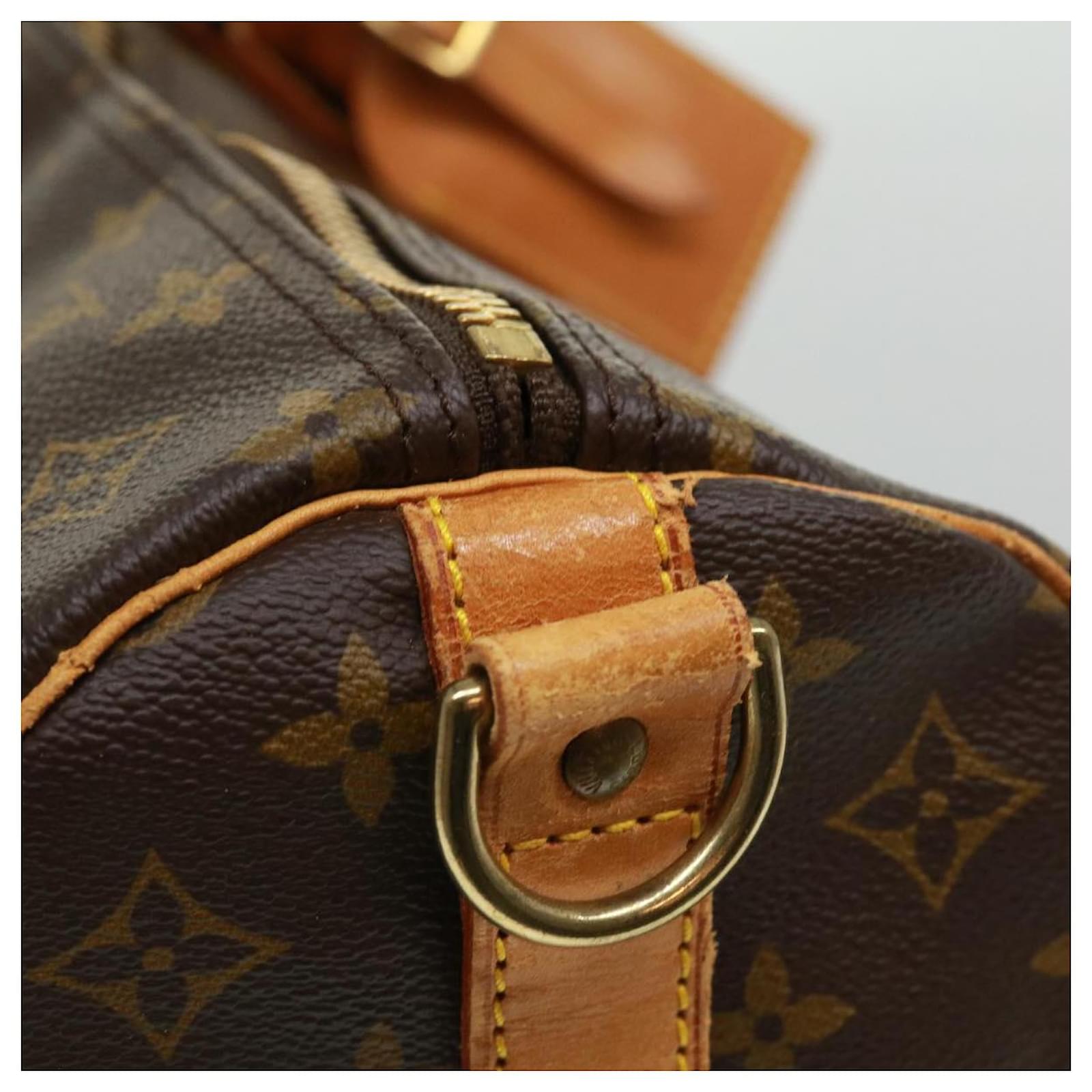 Louis Vuitton Monogram Keepall Bandouliere 60 Boston Bag M41412 LV