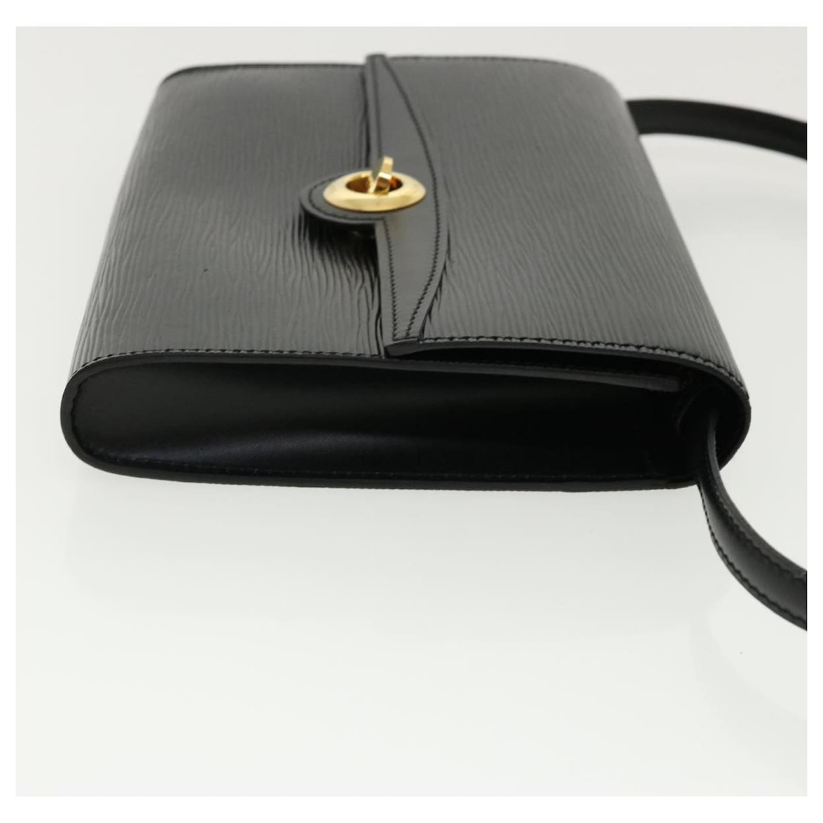 Louis Vuitton Vintage Black Epi Leather Pochette Arche Shoulder