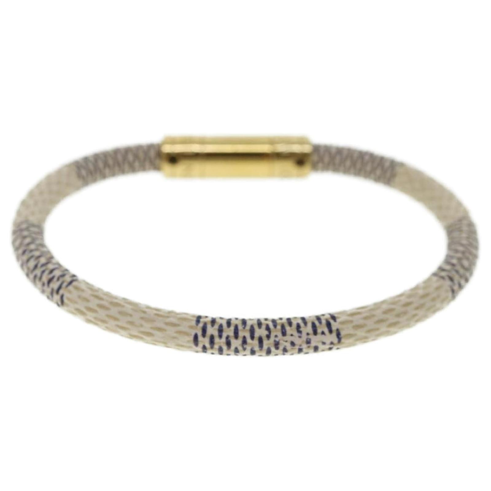 Louis Vuitton Keep it Bracelet Size 17 Damier Ebene