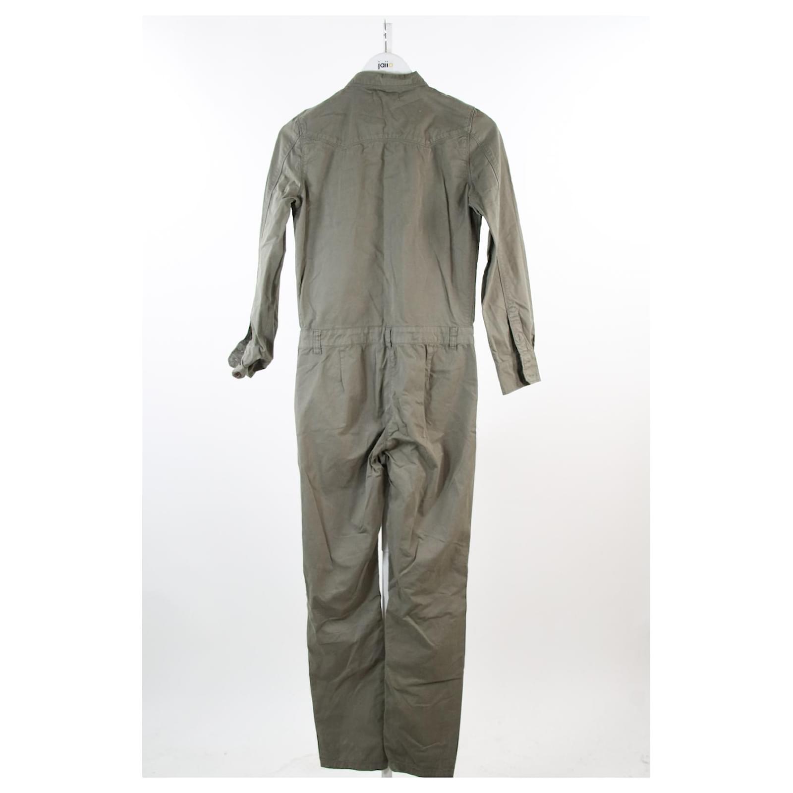 Mkt Studio Jumpsuit 36 Khaki Cotton ref.720461 - Joli Closet