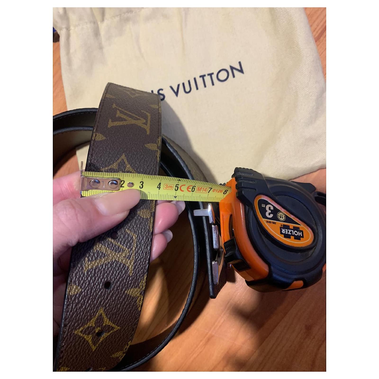 Las mejores ofertas en Cinturones de Cuero Marrón Louis Vuitton para hombres