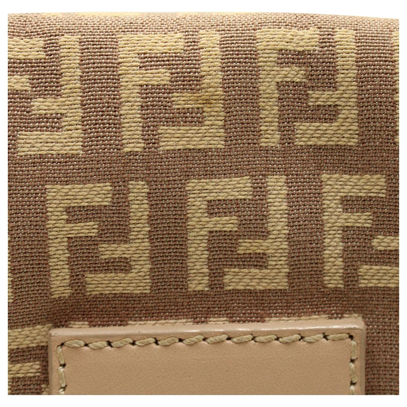 Fendi Zucchino Mini Mamma Baguette (SHG-35707) – LuxeDH