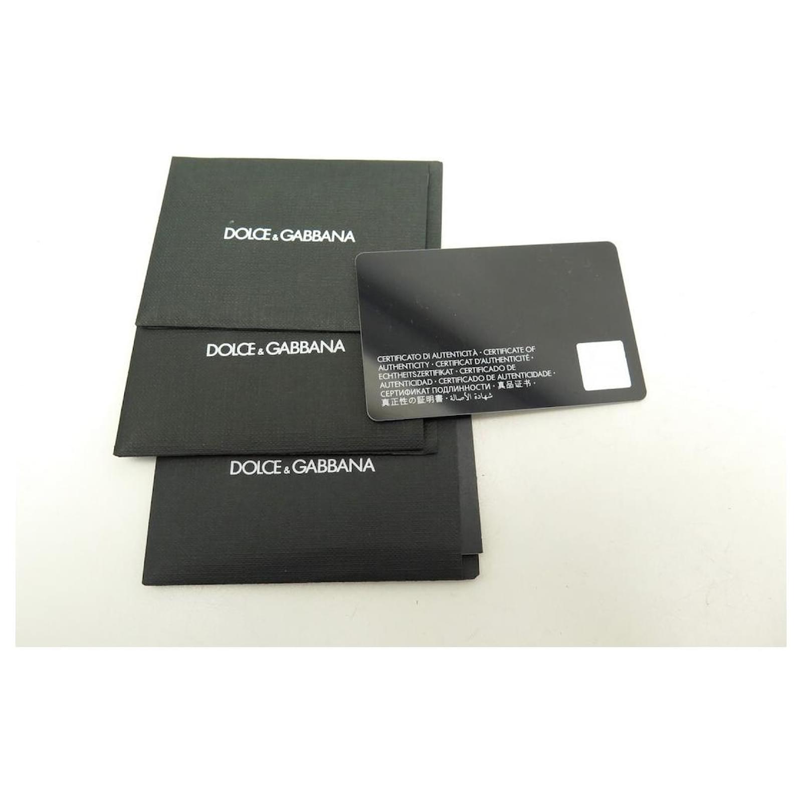 Dolce and best sale gabbana authenticity card