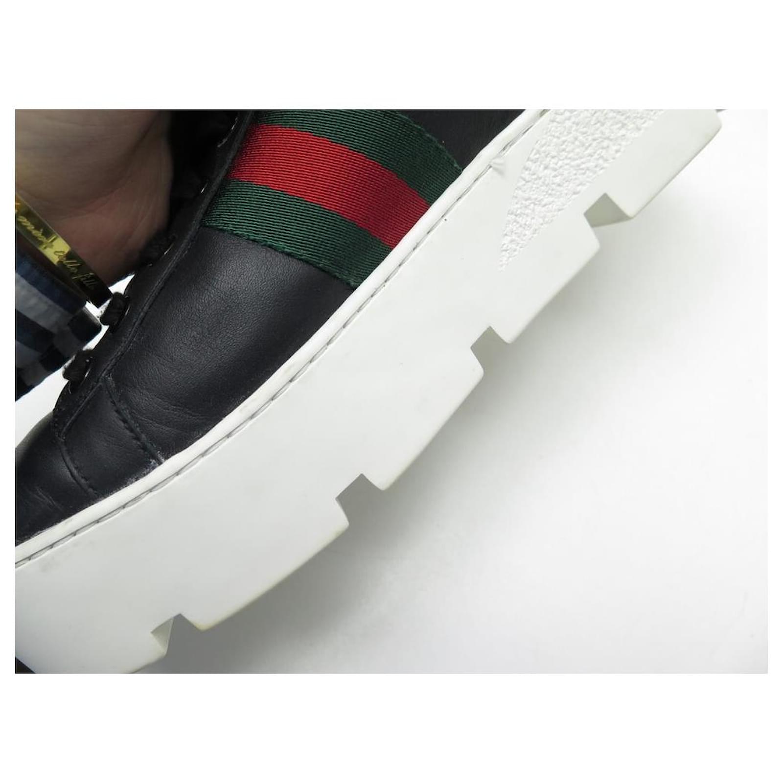 Gucci black hot sale platform sneakers