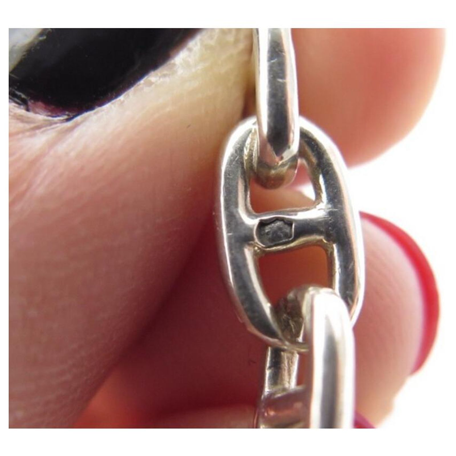Boutons De Manchette Argent Sterling Gaétan De Percin - Vintage Luxe - Occasion