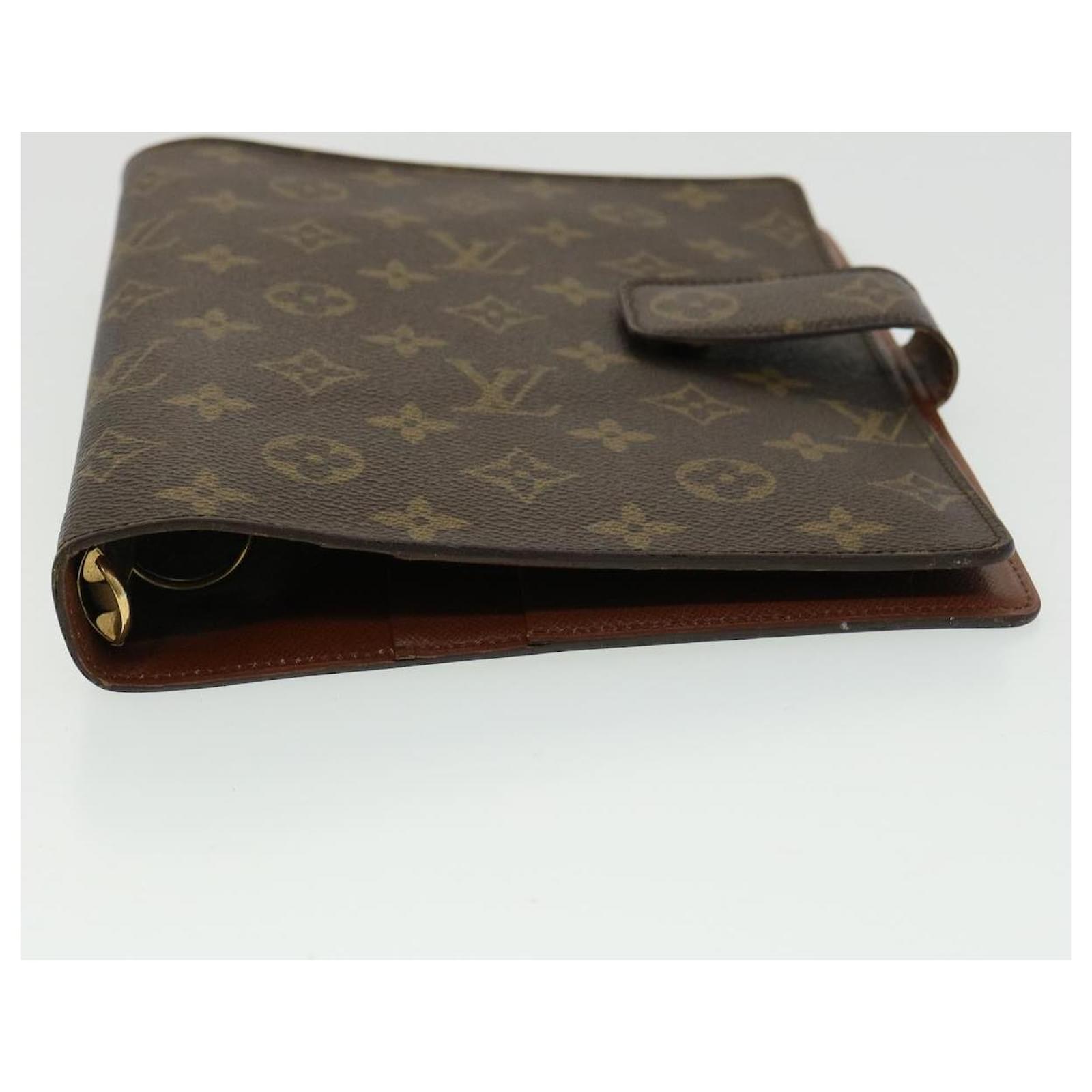 LOUIS VUITTON Monogram Agenda GM Day Planner Cover R20006 LV Auth am3317  Cloth ref.722525 - Joli Closet