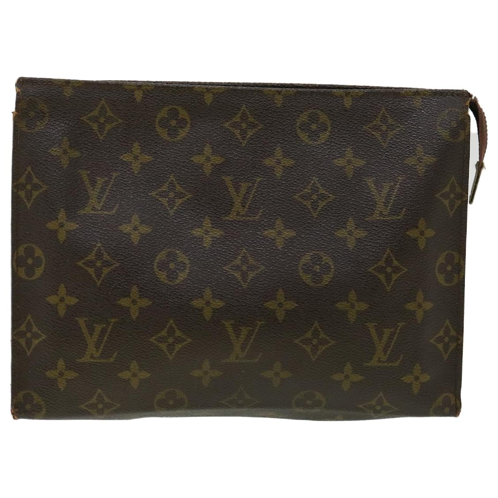 Louis Vuitton Monogram Poche Toilette 26 Pouch Vintage M47542 LV