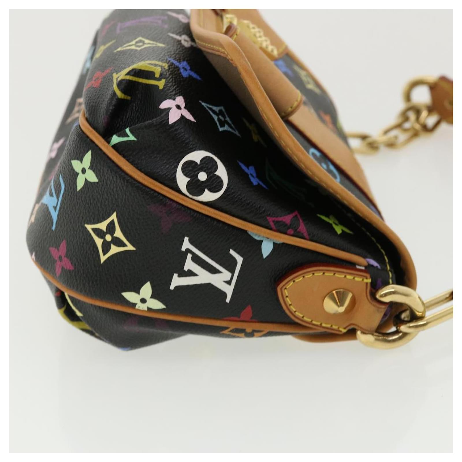 LOUIS VUITTON Monogram Multicolor Patty Shoulder Bag Black M40306 LV Auth  B011 ref.722551 - Joli Closet