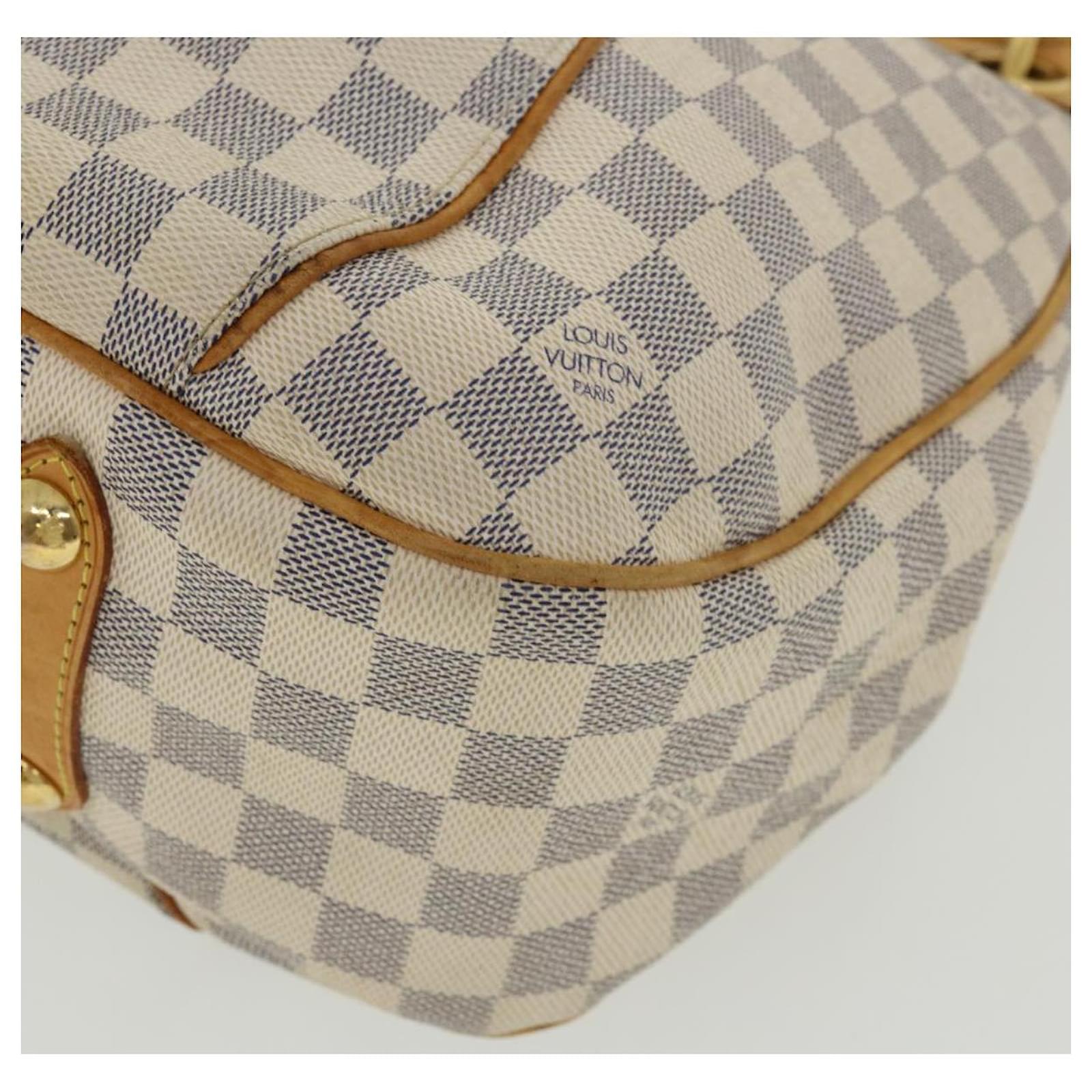 LOUIS VUITTON Damier Azur Galliera PM Shoulder Bag N55215 LV Auth ro514  ref.722623 - Joli Closet