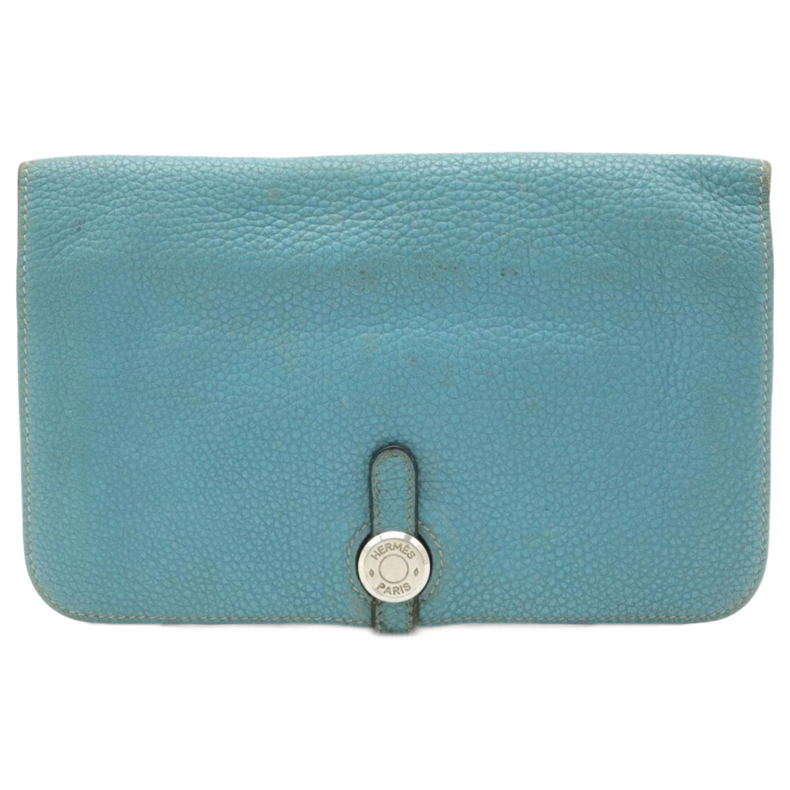 Hermès Dogon Blue Leather ref.722656 - Joli Closet