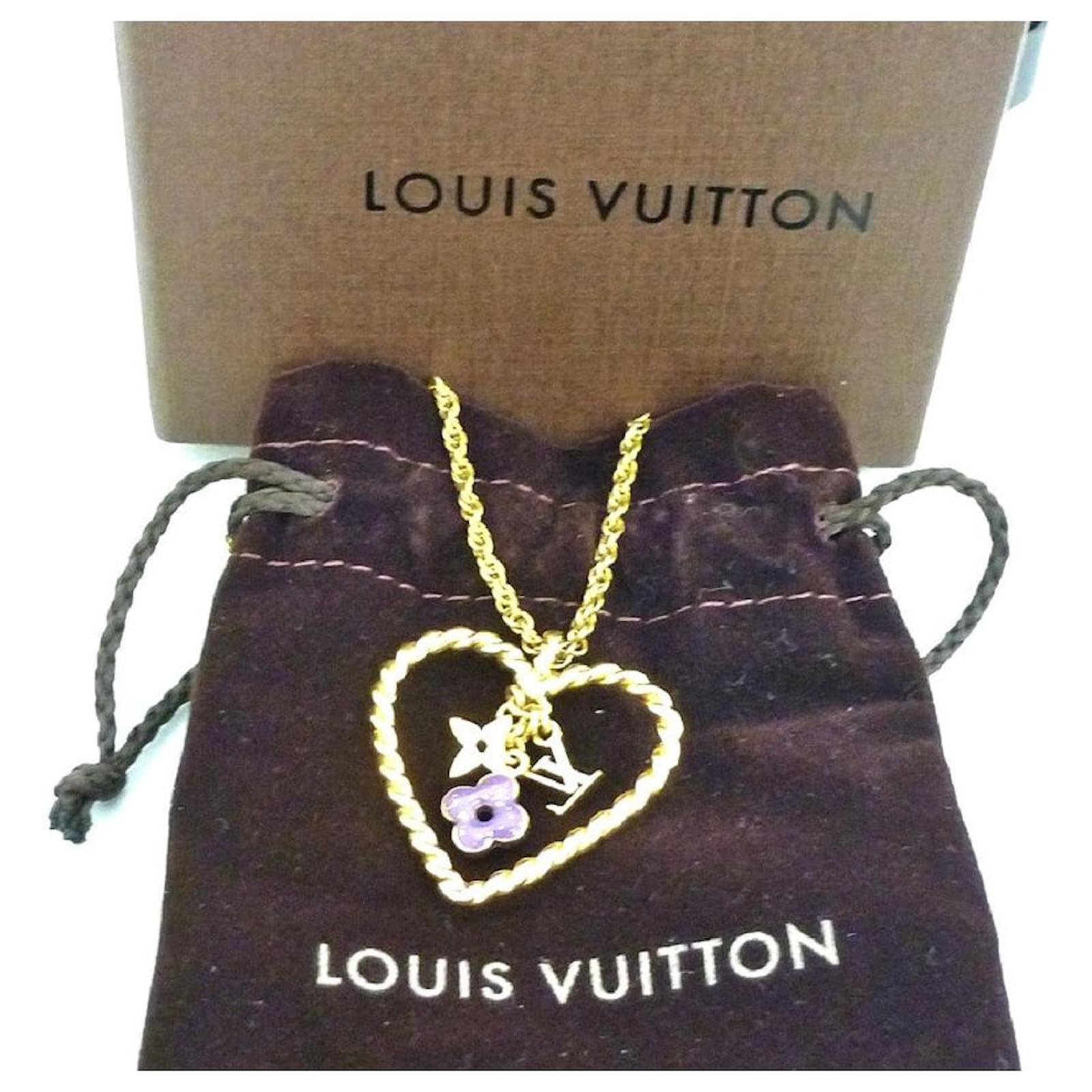 LOUIS VUITTON Sweet Monogram In My Heart Bracelet Gold 528467