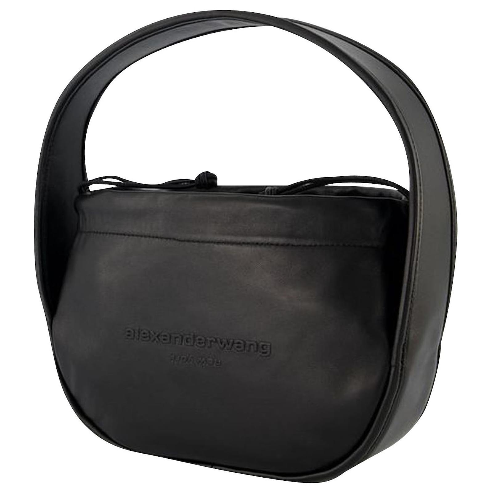 ハンドバッグ ALEXANDER WANG Cinch Small Leather Hobo Alexander Wang - Cinch Small Hobo Bag in Black Alexander Wang