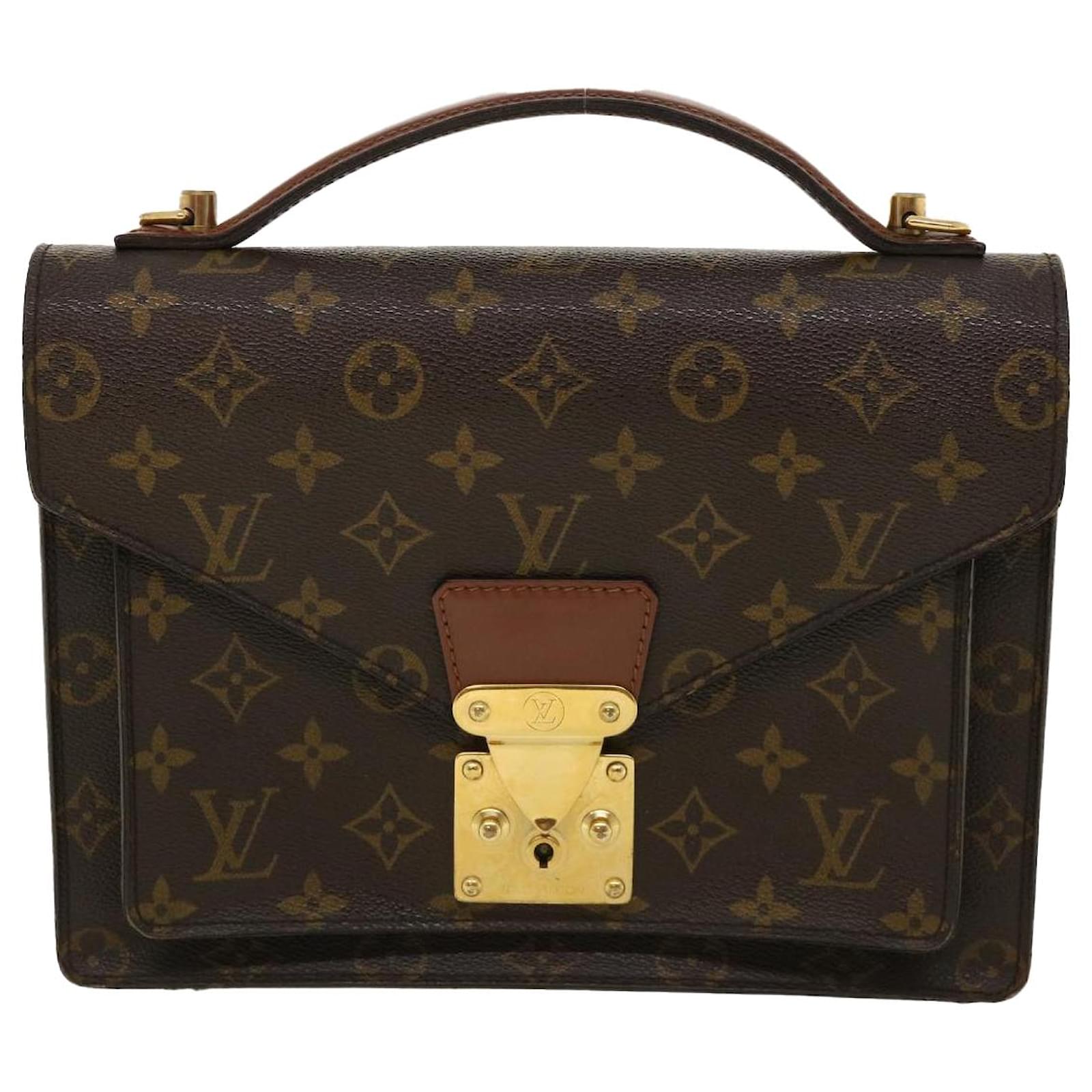 Louis Vuitton Monogram Monceau 26 Hand Bag M51185 LV Auth bs3116 Cloth  ref.725935 - Joli Closet