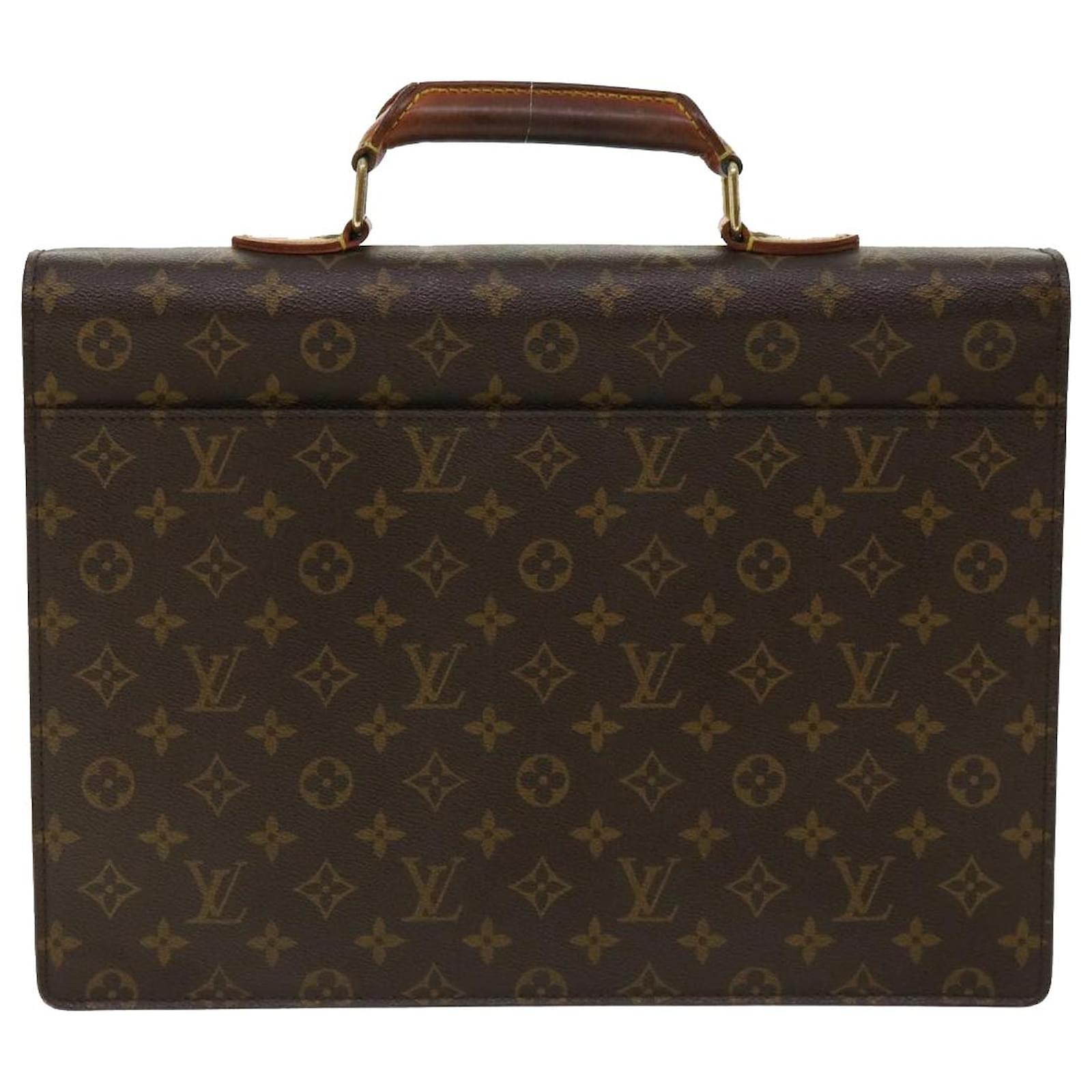 LOUIS VUITTON Monogram Serviette Conseiller Briefcase M53331 LV Auth th3117  Cloth ref.726731 - Joli Closet