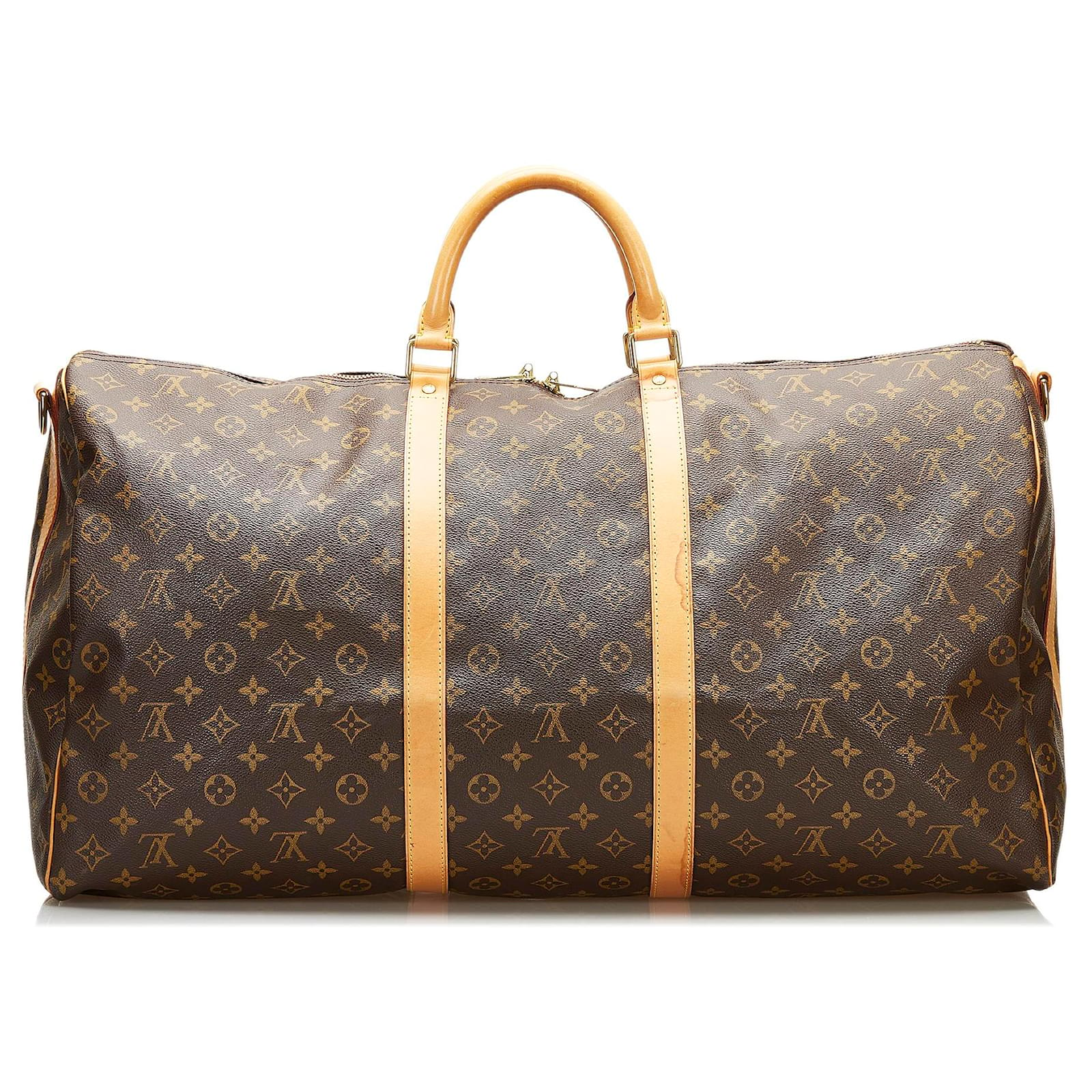 Authentic Louis Vuitton Monogram Keepall bandouliere 60 hand/travel bag