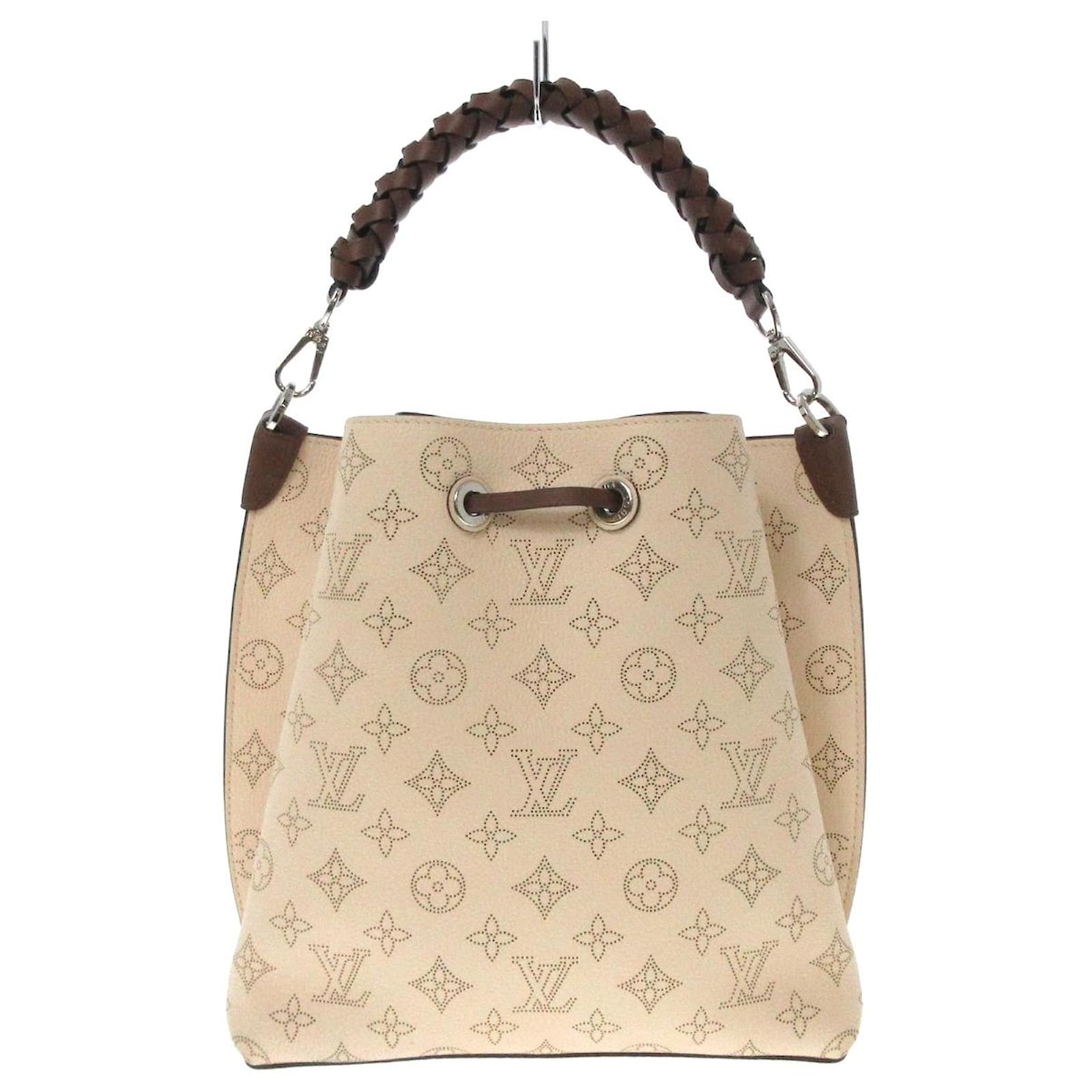 Louis Vuitton MURIA Beige Leather ref.728189 - Joli Closet