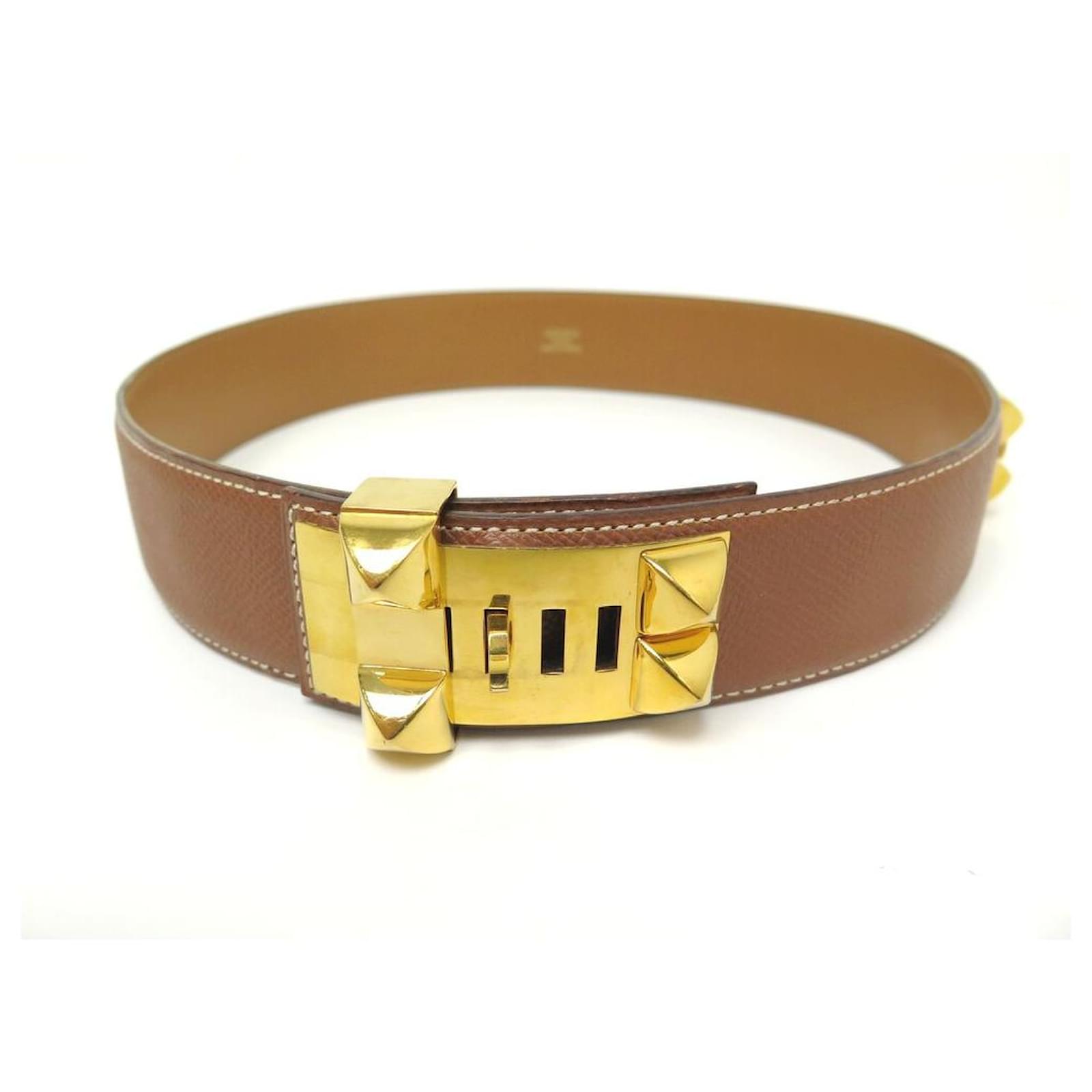 ceinture hermes medor collier de chien t70