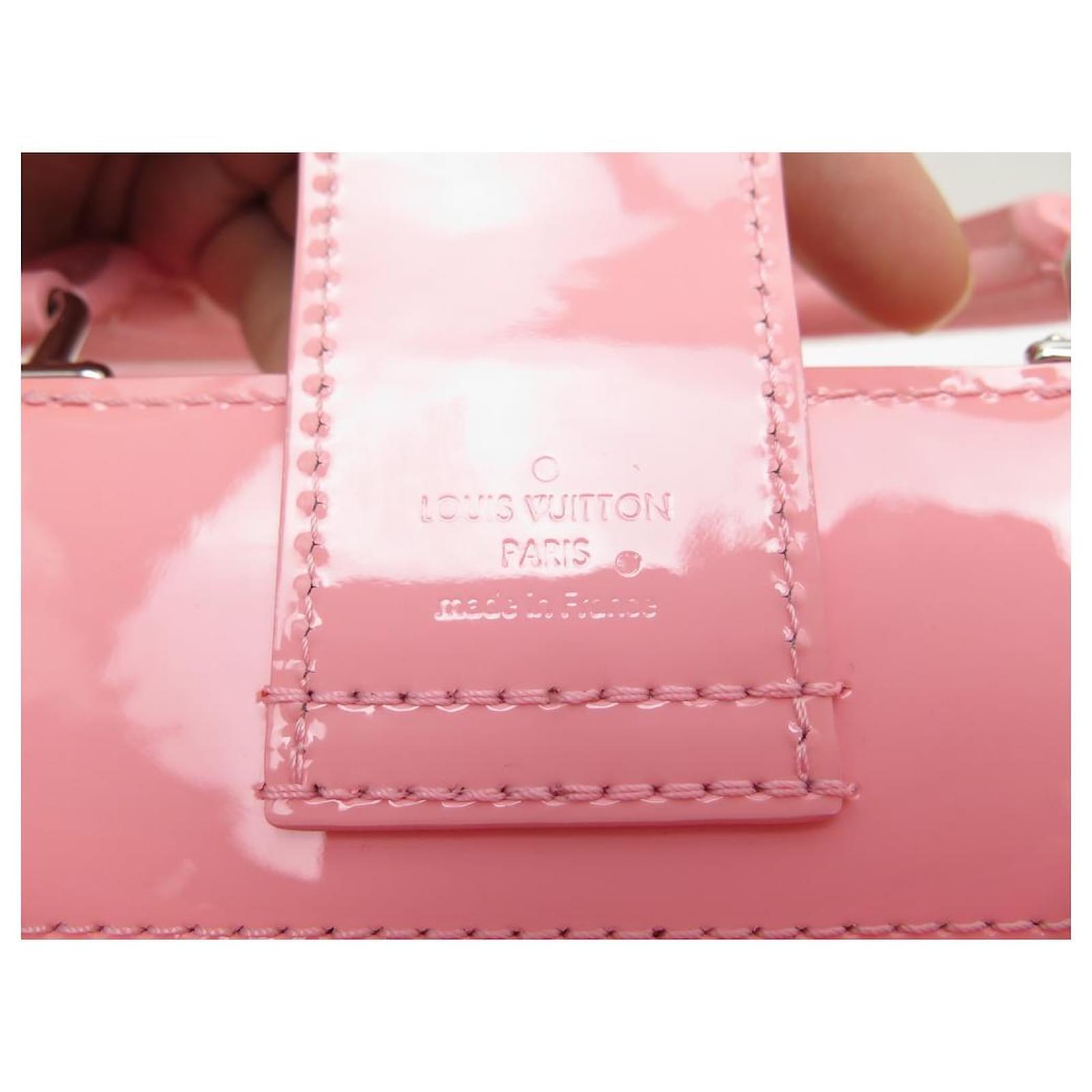 NEW LOUIS VUITTON HANDBAG M42032 JUNGLE DOTS TOTE SUGAR PINK POPPY BAG  Patent leather ref.728558 - Joli Closet
