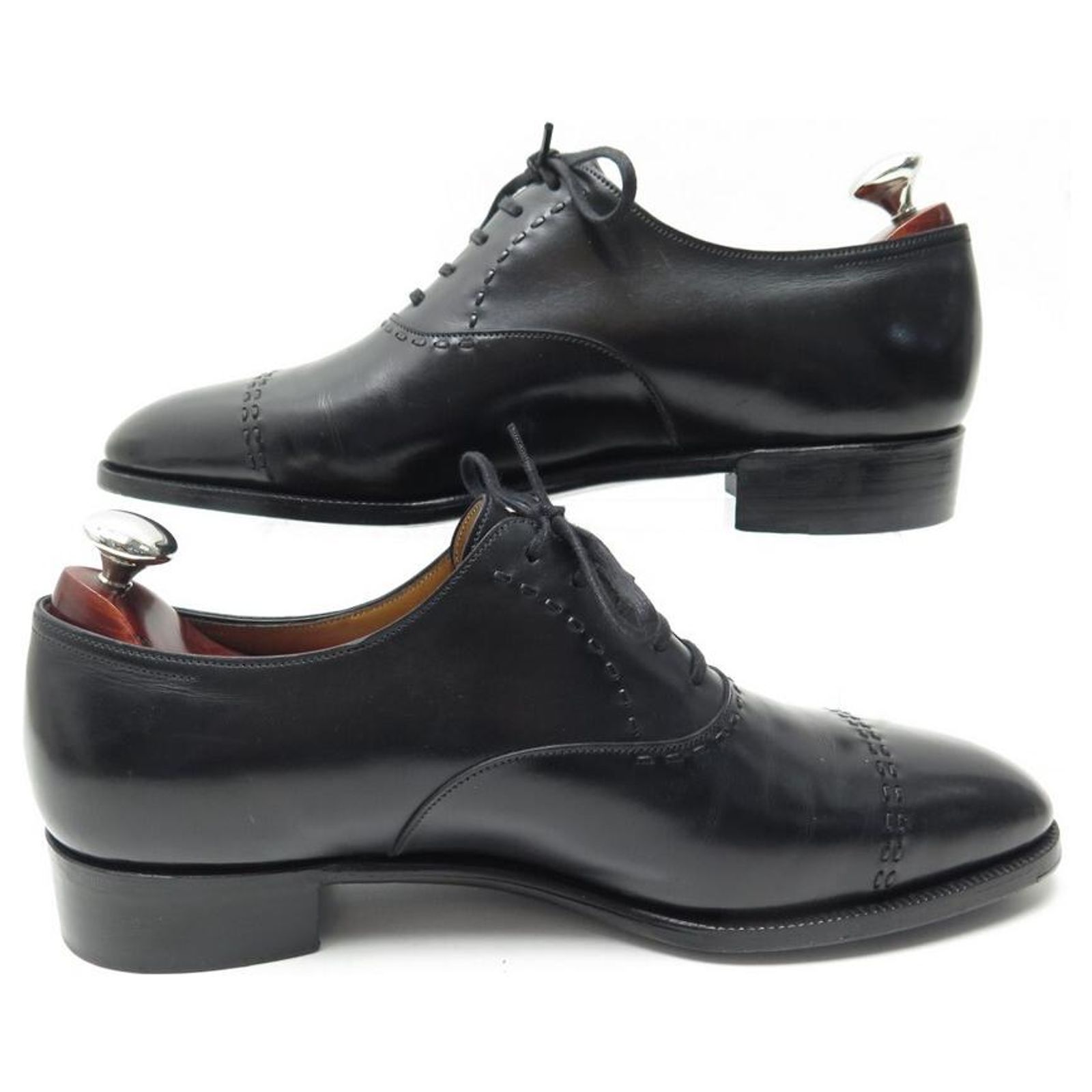 Derbies John Lobb Limited Edition - Marron Foncé - Taille 7E UK (41 EU) - Occasion