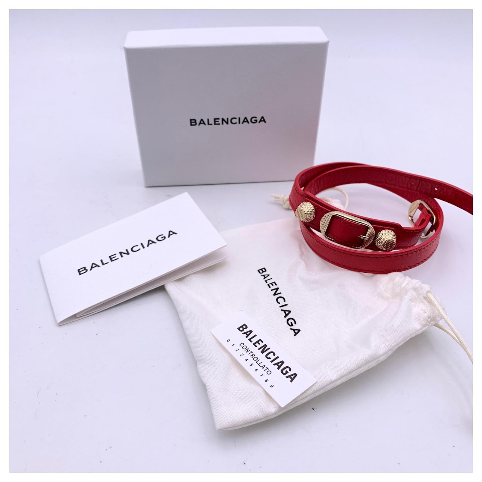 Bracelet cuir orange U'TURN TRIPLE