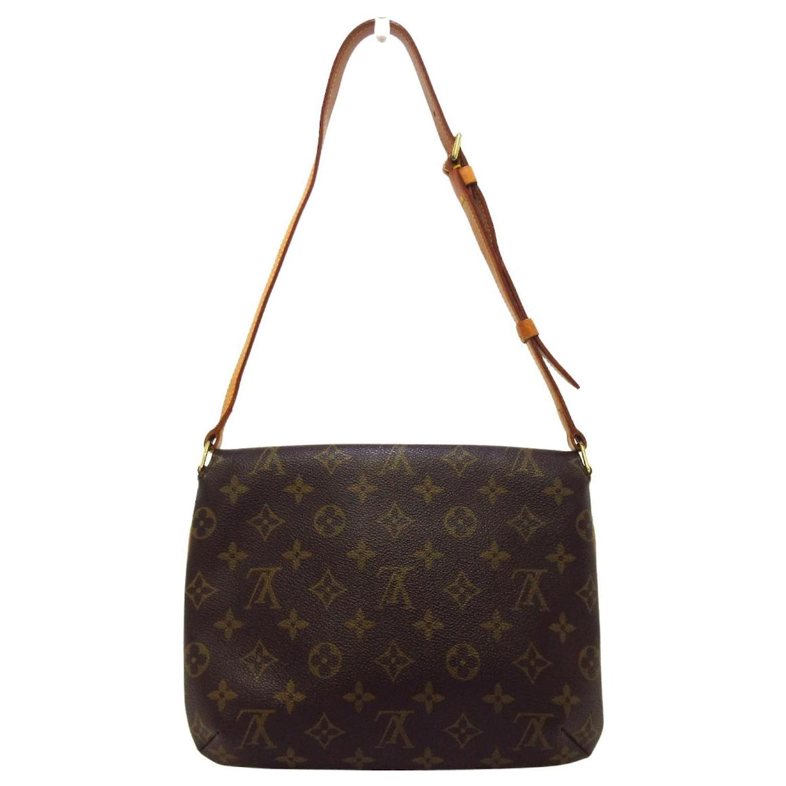 Louis Vuitton Musette Tango Brown Cloth ref.729383 - Joli Closet