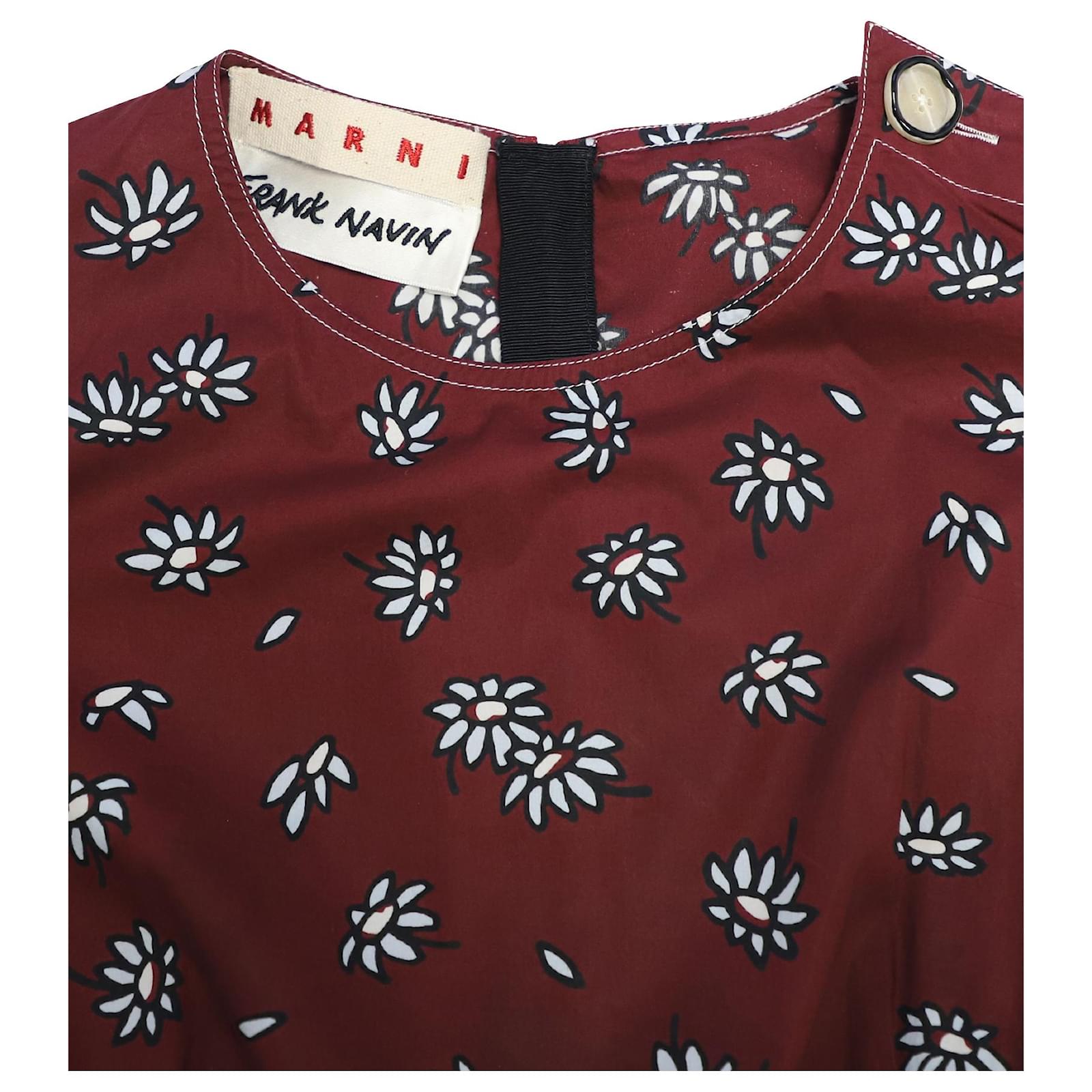 Marni. Frank Navin Printed T-shirt - White | Garmentory