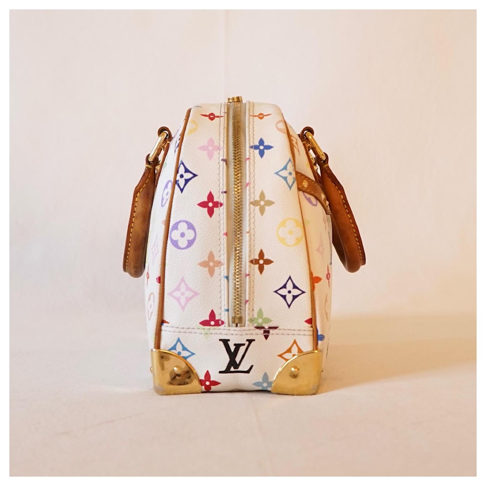 LOUIS VUITTON TROUVILLE MULTICOLOR WHITE For parts or not working