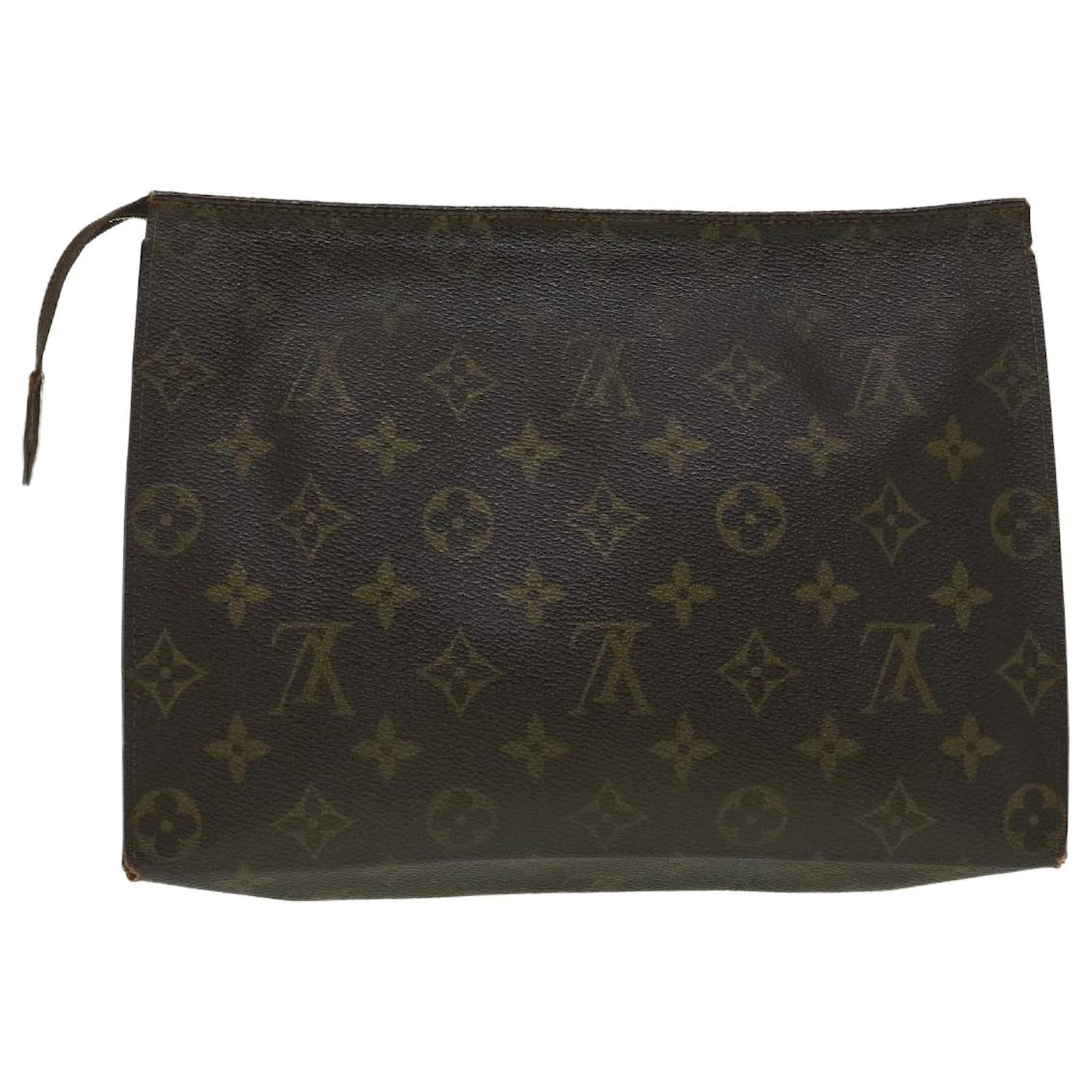 LOUIS VUITTON Monogram Coin Purse ball case Clutch Bag 3Set LV