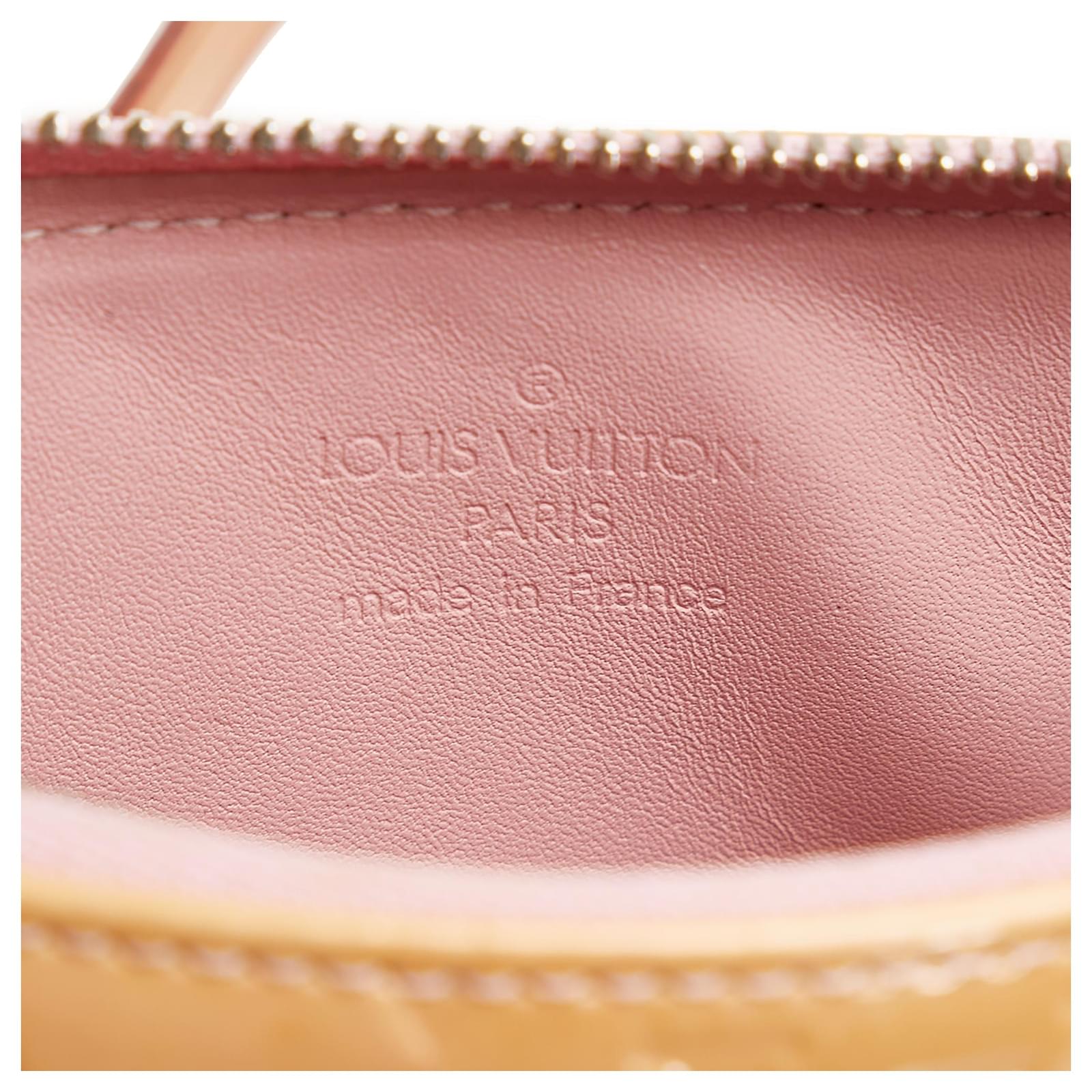 Louis Vuitton Brown Vernis Lexington Fleurs Pochette Multiple colors Beige  Leather Patent leather ref.325105 - Joli Closet
