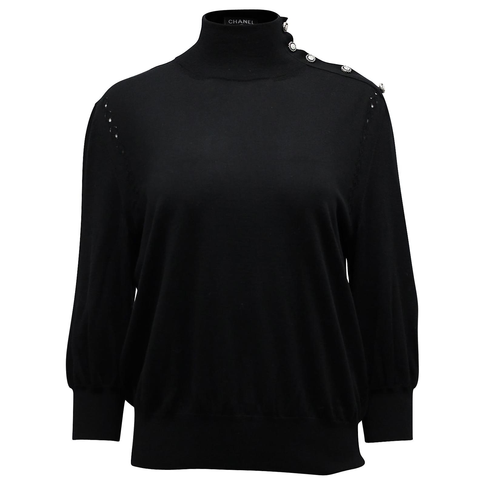 Pull Noir Rules Of Etiquette Taille S - Femme - En Nylon - Occasion Très Bon état