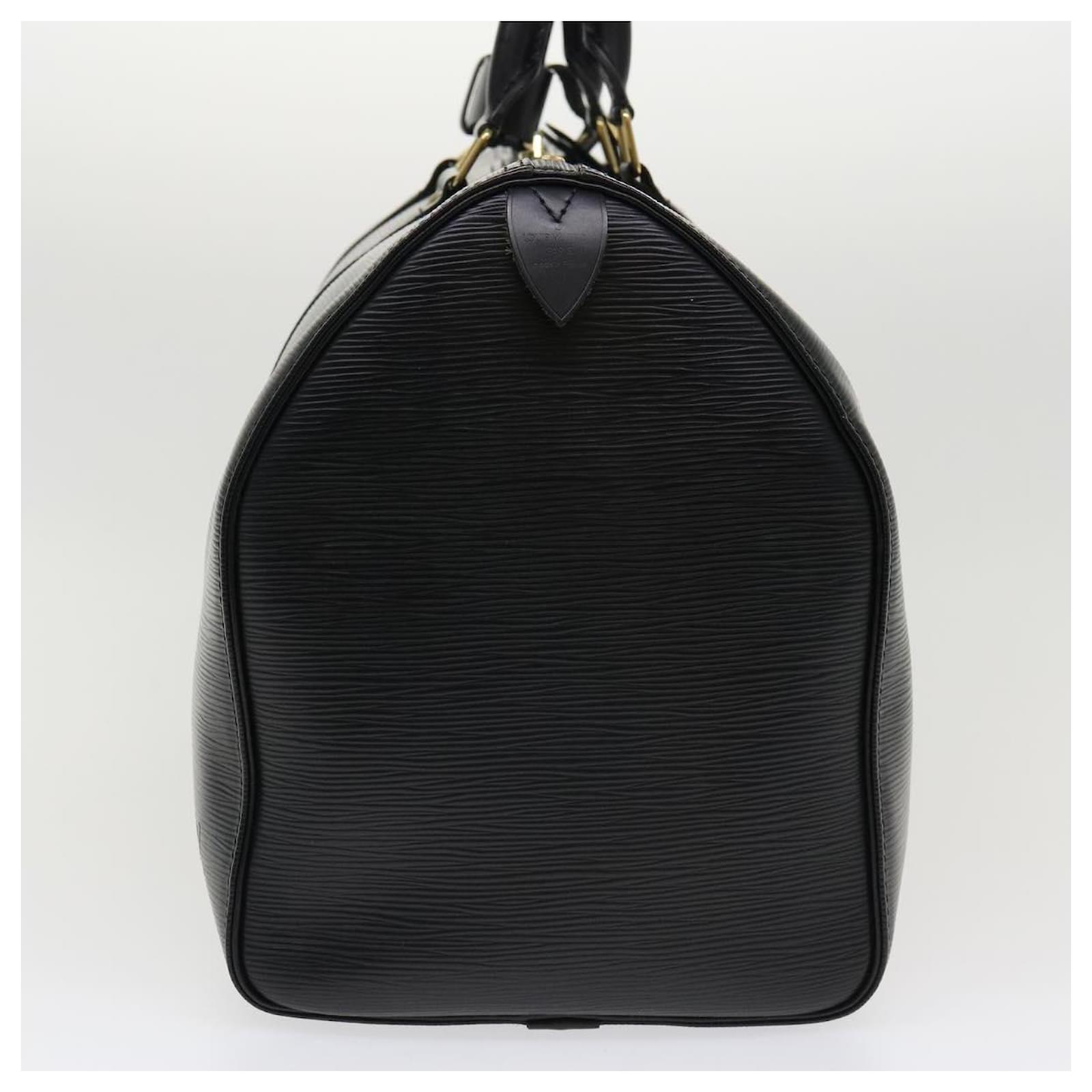 Louis Vuitton Epi Keepall 50 Boston Bag Black M42962 LV Auth ep459 AWL –  LuxuryPromise