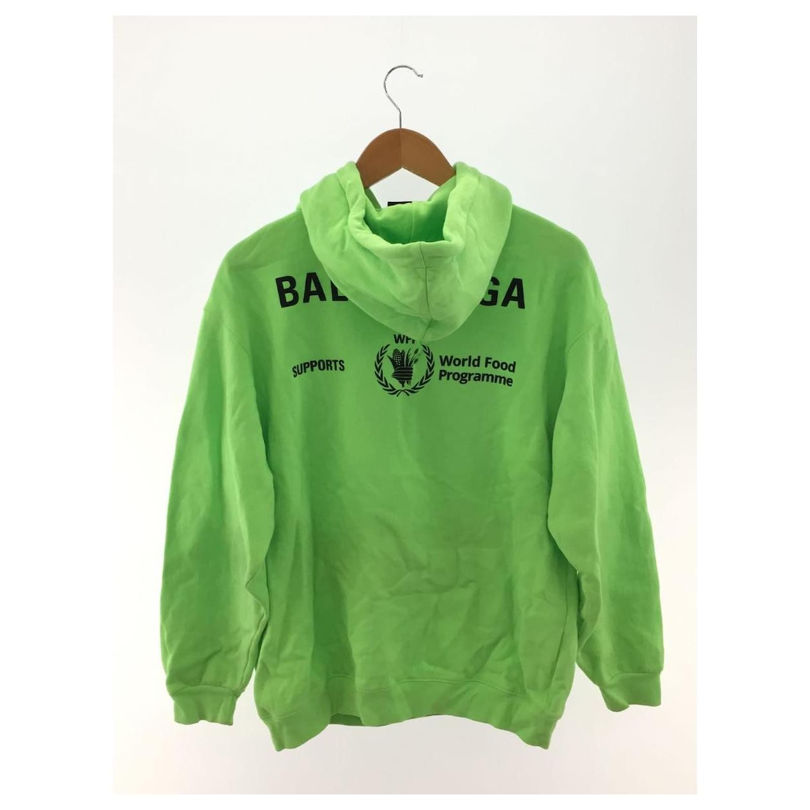 BALENCIAGA World food program/Sudadera con capucha/XS/Algodón