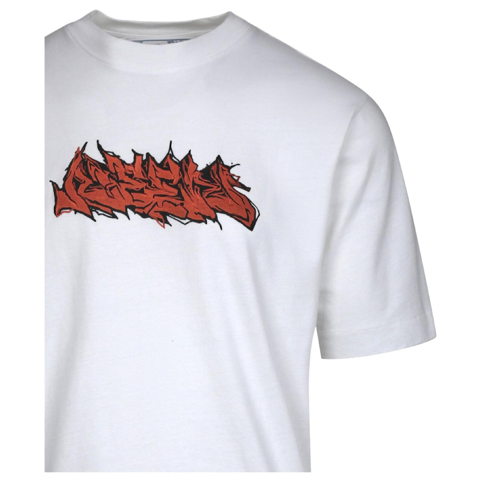 Off white graffiti t cheap shirt