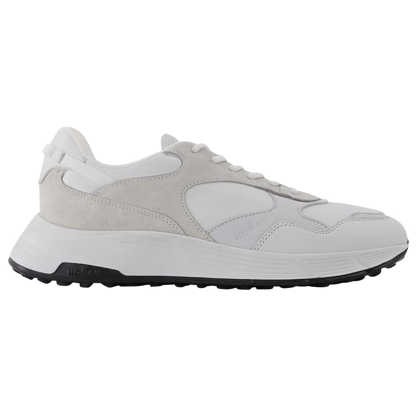 Hogan Hyperlight Allacciato Sneakers in White Canvas Cloth ref.732302 ...