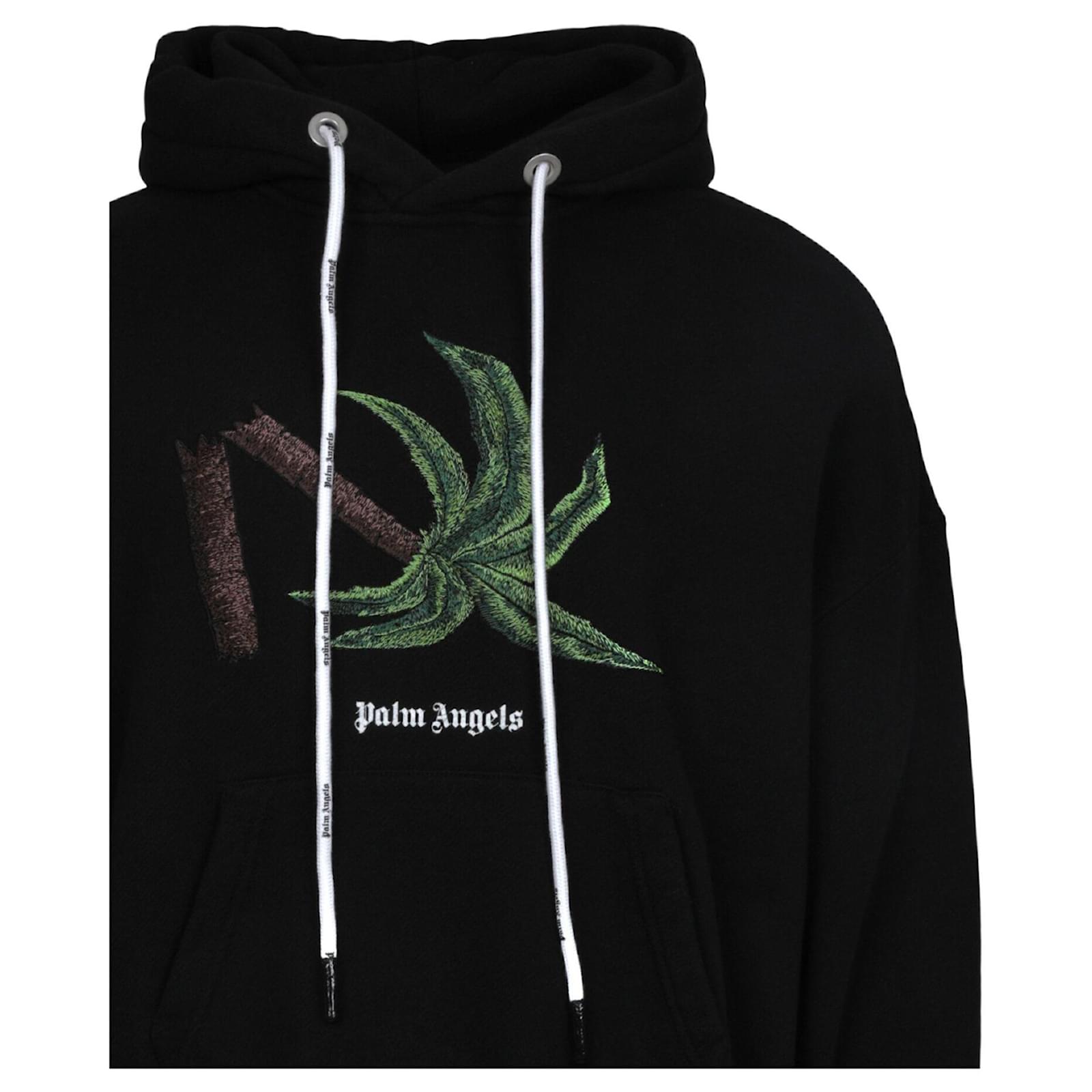 Palm angels weed online hoodie