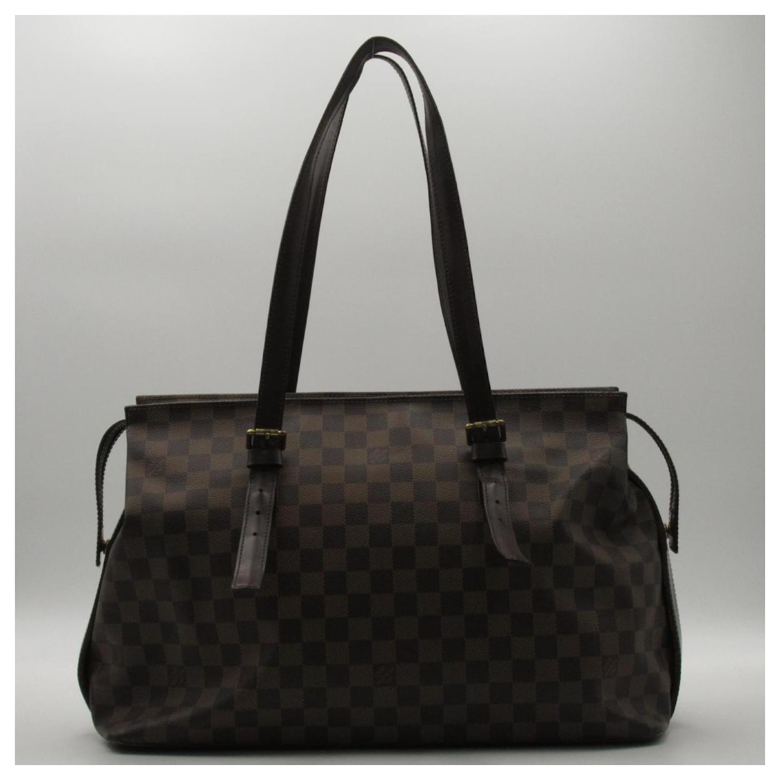 Louis Vuitton Damier Ebene Chelsea N51119 Brown Cloth ref.896498 - Joli  Closet