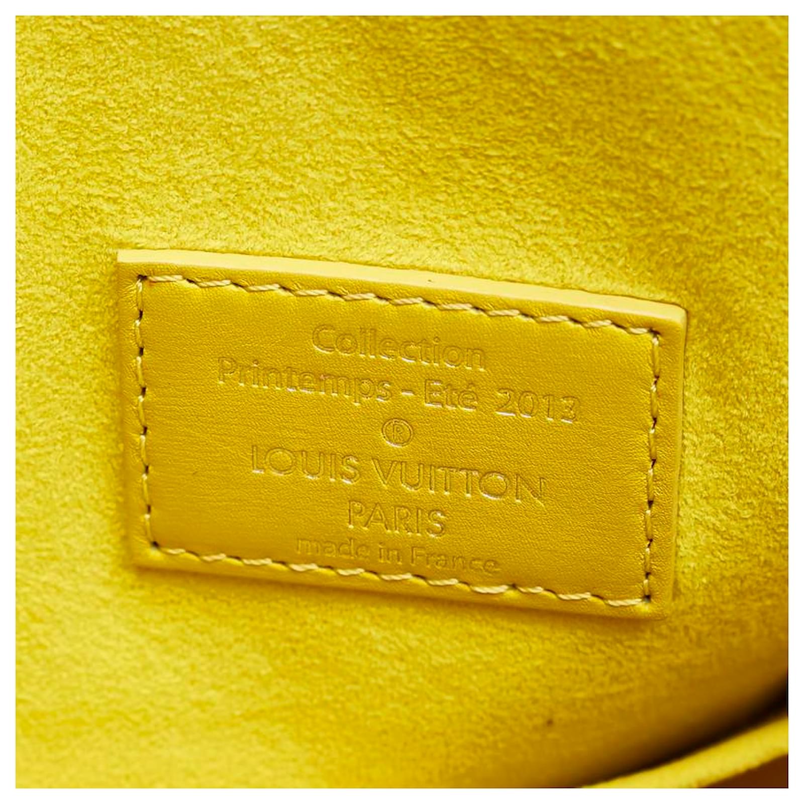 Louis Vuitton Illusion Fleur Speedy Cube PM Yellow Nubuck ref.733230 - Joli  Closet