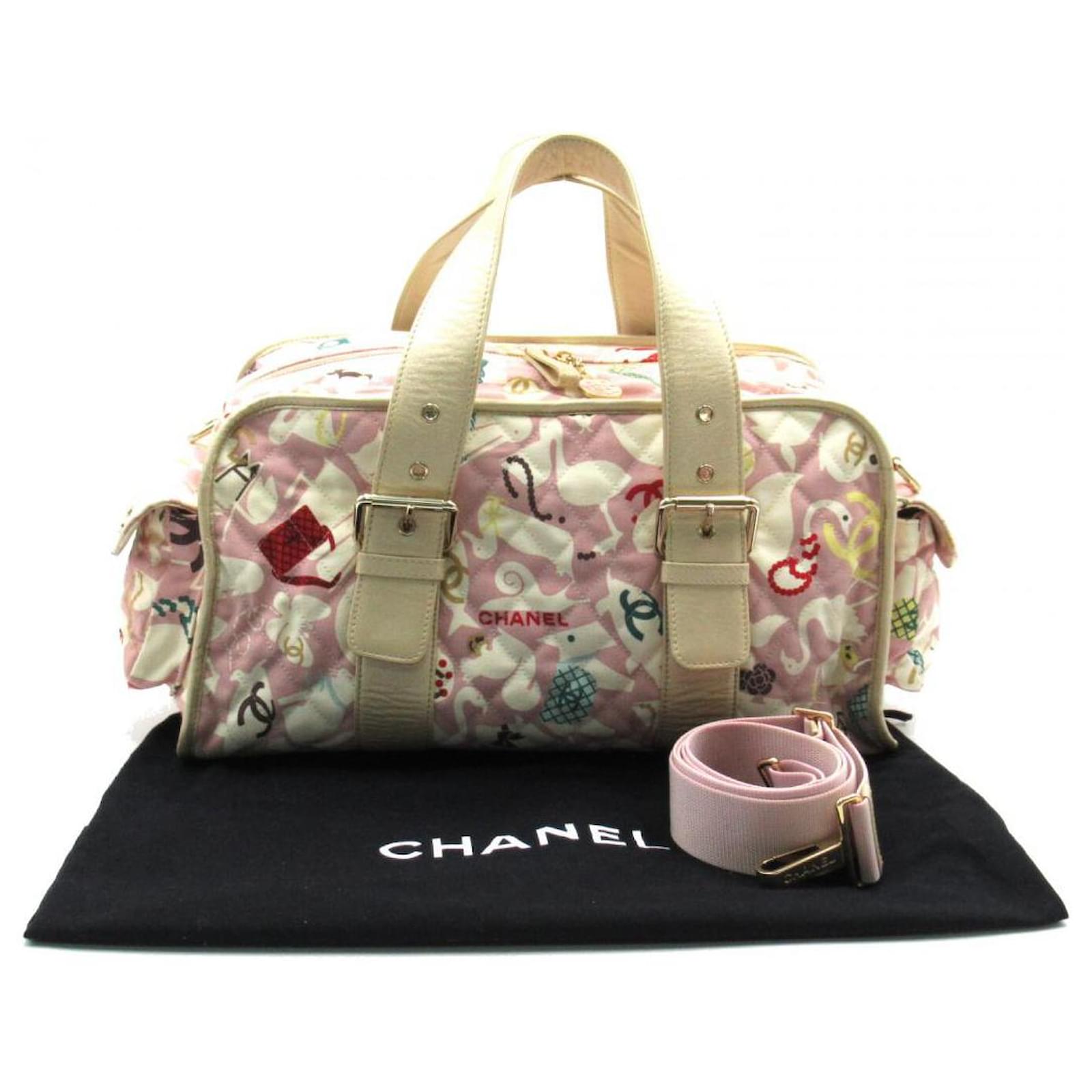Chanel Quilted CC Animals Handbag Multiple colors Cloth ref.733295