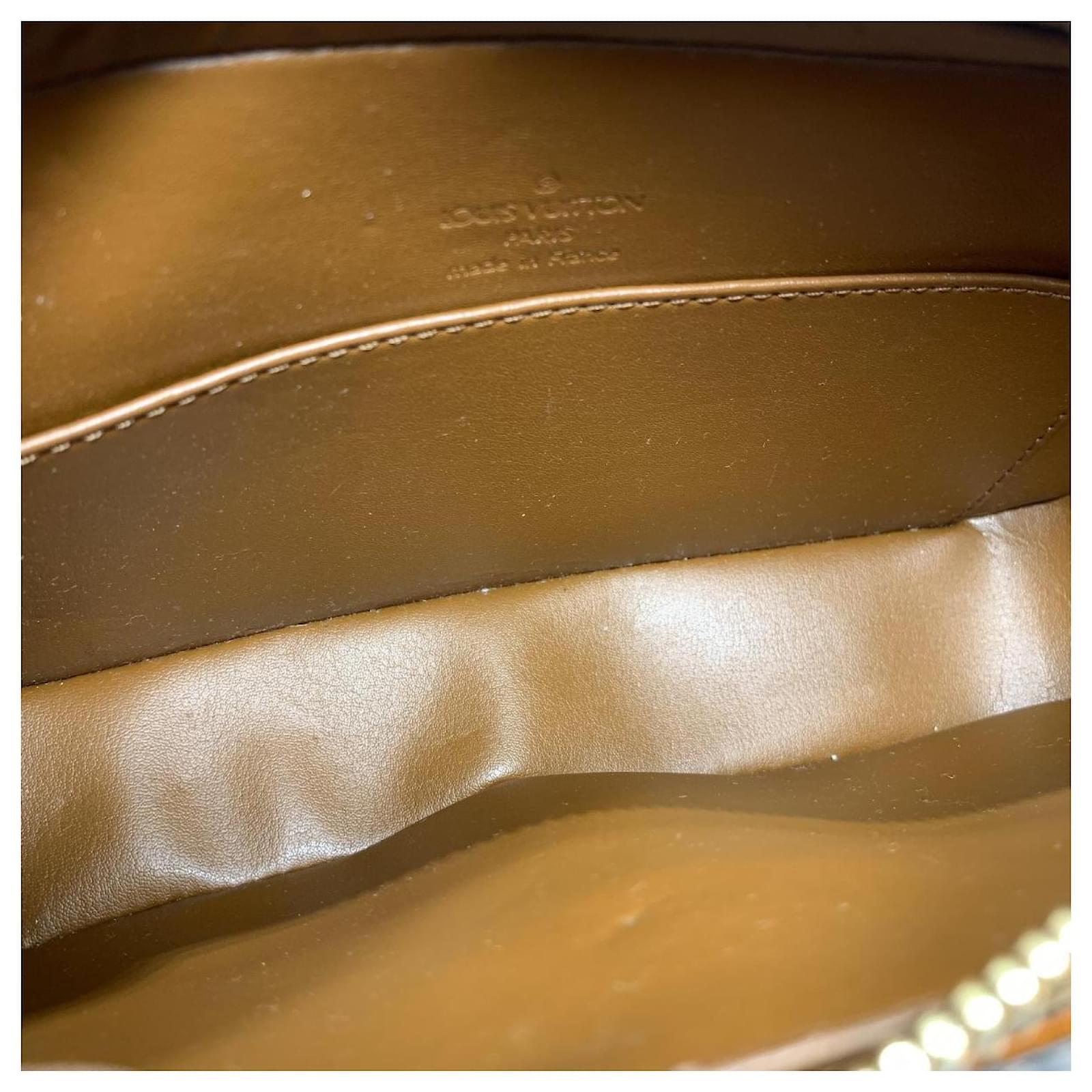 Louis Vuitton Monogram Vernis Christie MM Brown Patent leather ref.733348 -  Joli Closet