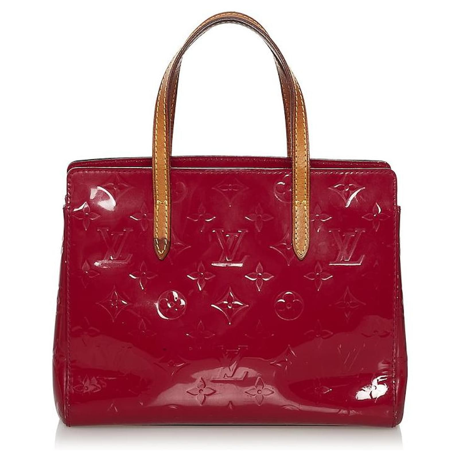 Louis Vuitton Monogram Vernis Catalina BB M90016 Red Leather Patent leather  ref.733783 - Joli Closet