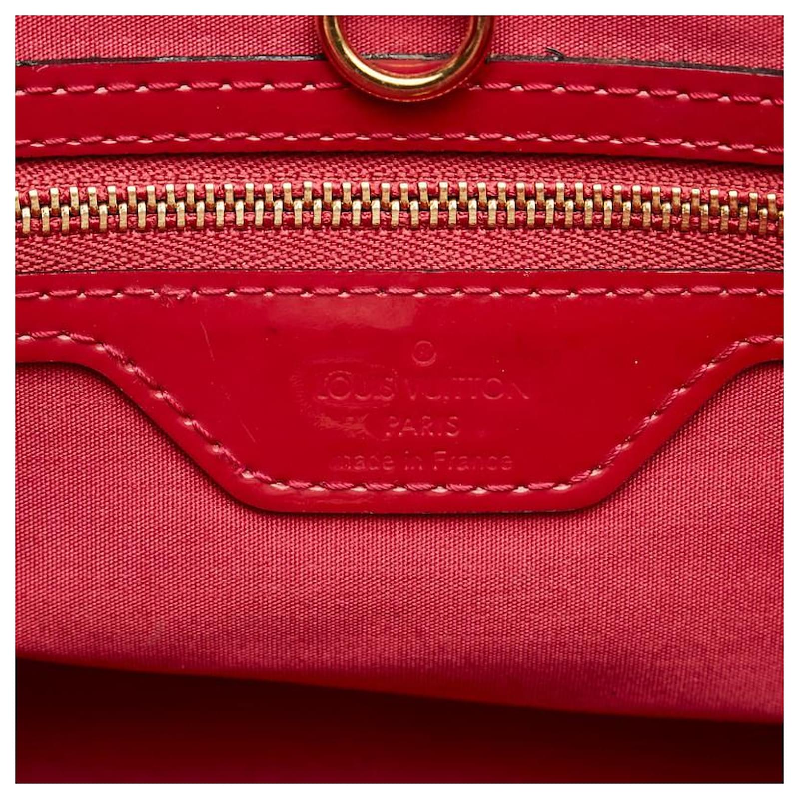 Louis Vuitton Monogram Vernis Catalina BB M90016 Red Leather Patent leather  ref.733783 - Joli Closet