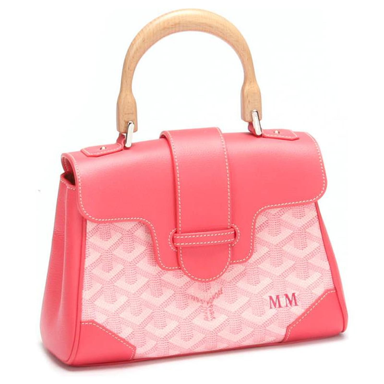 Goyardine Mini Saigon Pink Leather Pony-style calfskin ref.733794 - Joli  Closet