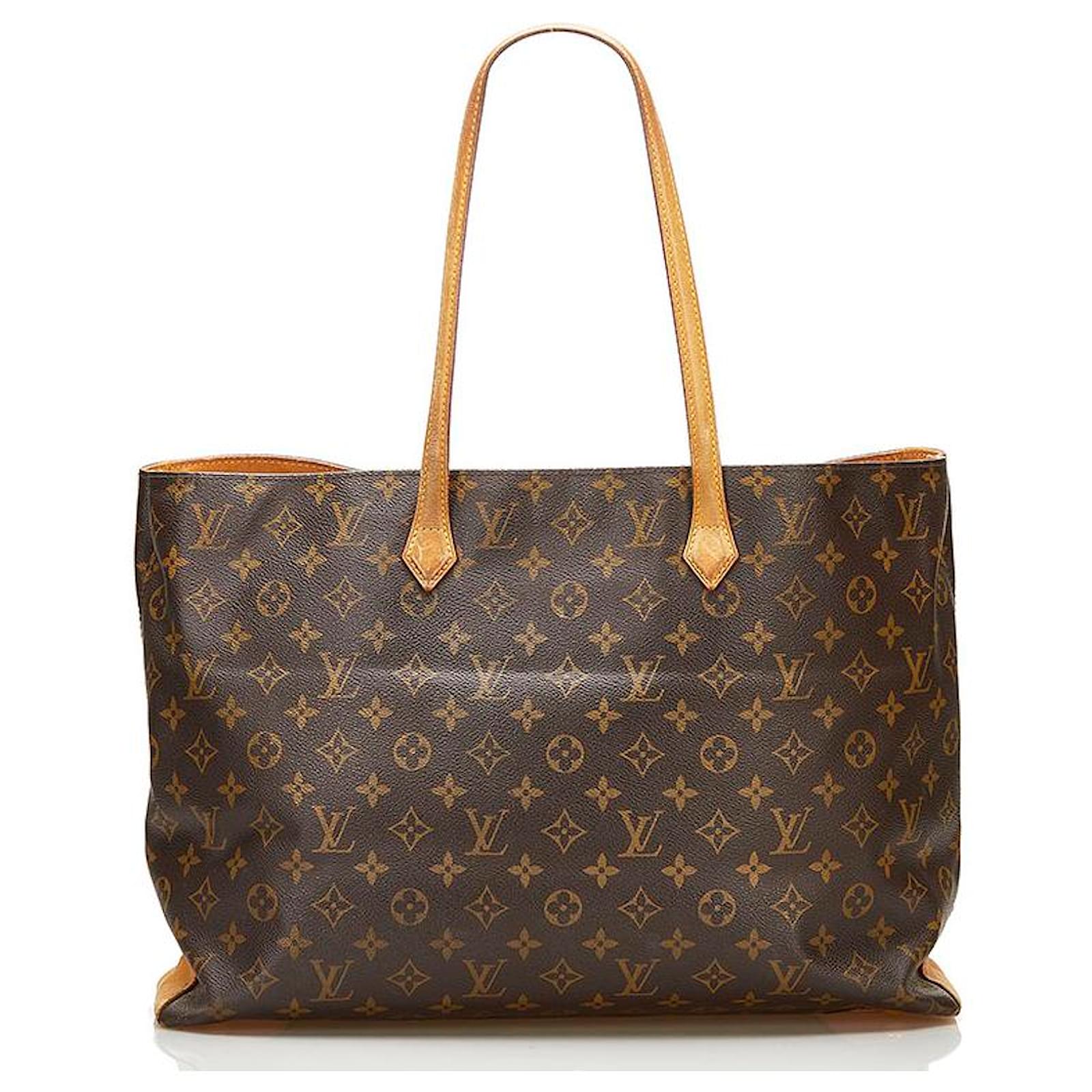 Louis Vuitton Monogram Wilshire GM Brown Cloth ref.733847 - Joli