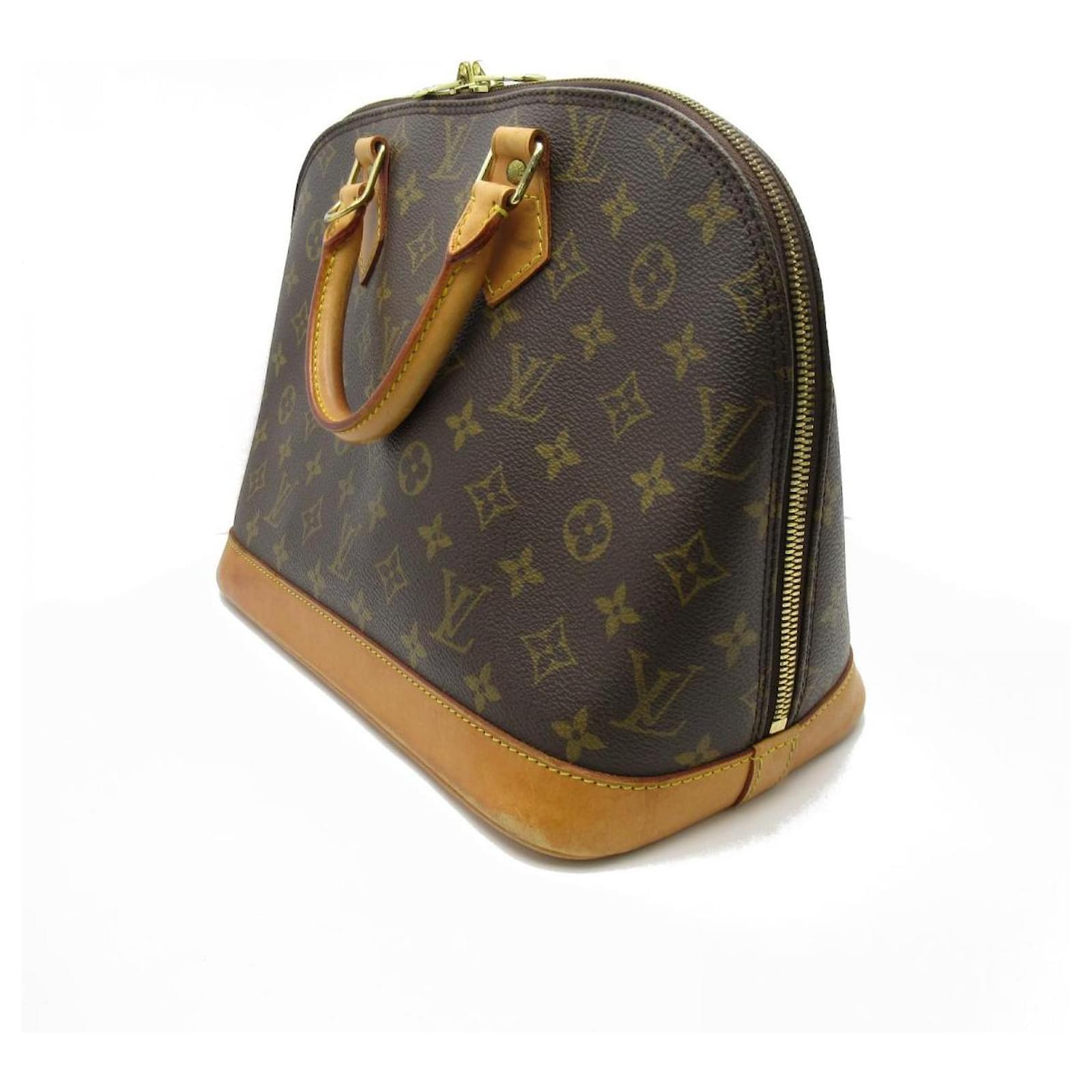 Louis Vuitton Monogram Alma PM M51130 Brown Cloth ref.733925 - Joli Closet