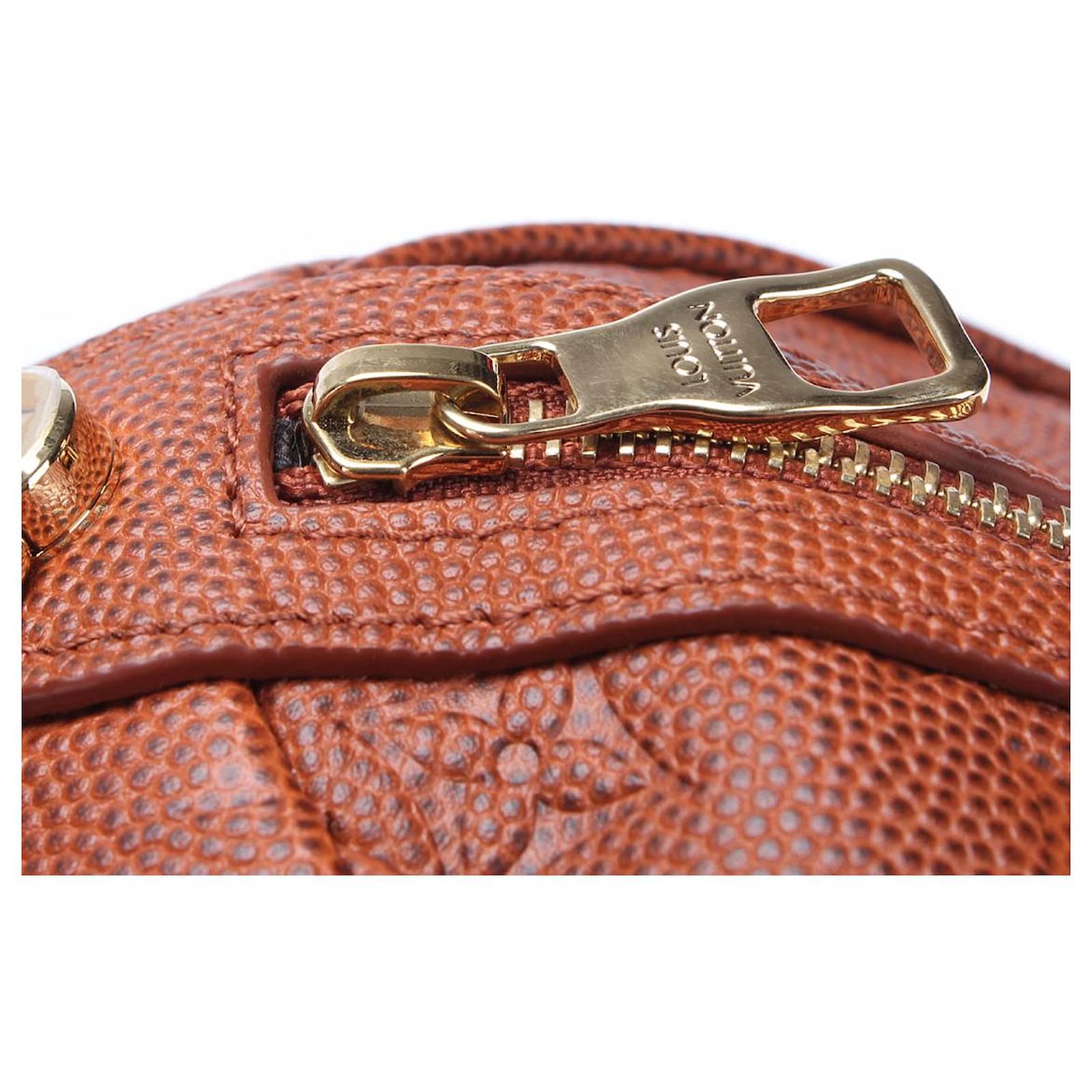 Louis Vuitton NBA Collection Ball in Basket Leather Bag Brown Pony-style  calfskin ref.734041 - Joli Closet