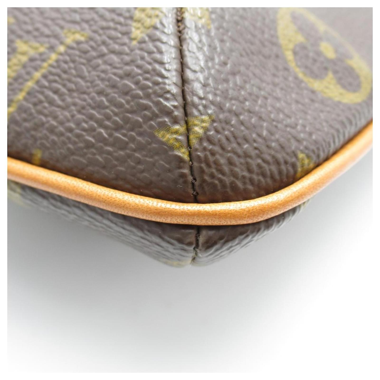 Louis Vuitton Monogram Partition Wristlet Brown Cloth ref.734073 - Joli  Closet